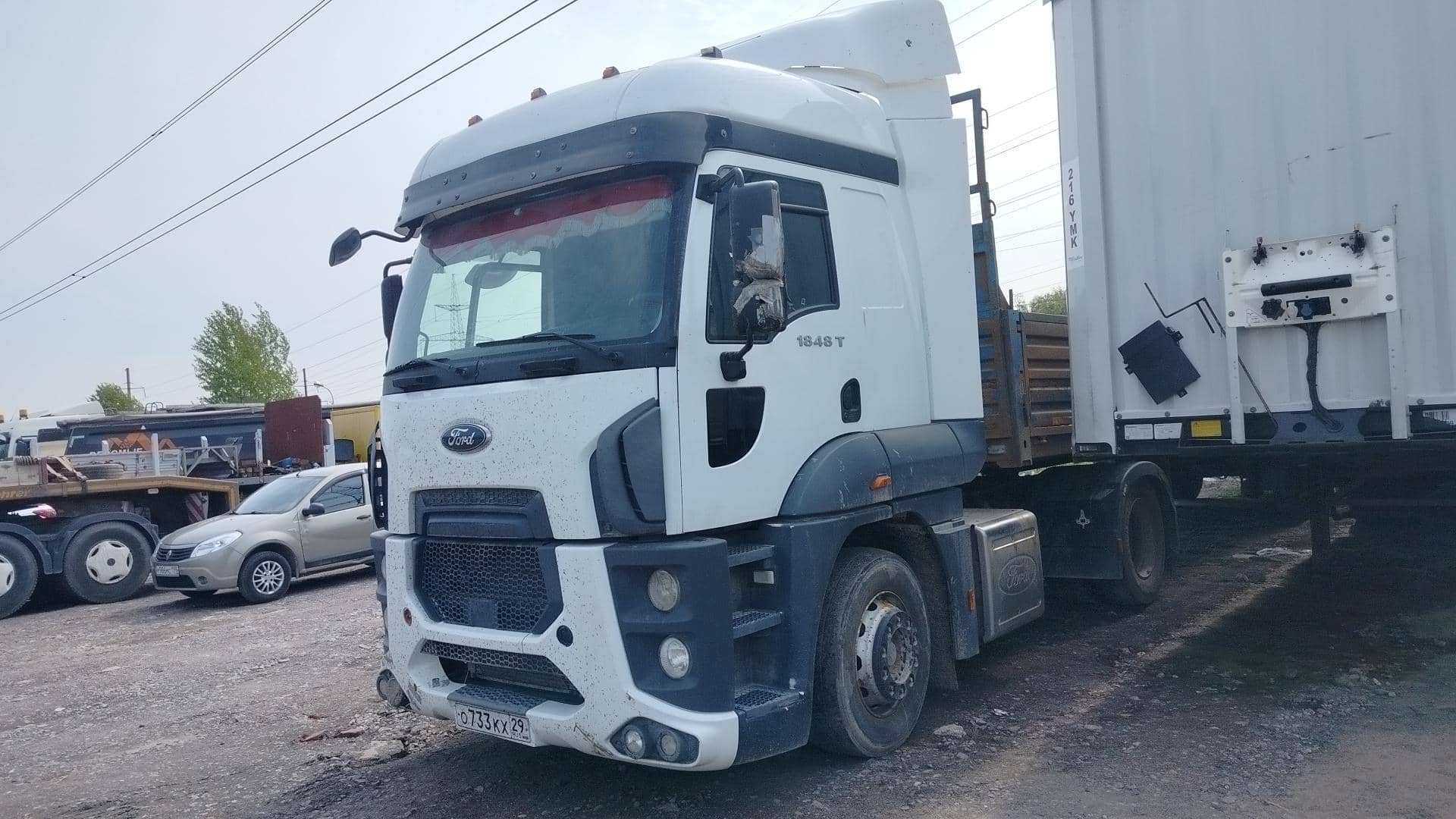 Ford CARGO 1848Т 4x2,  330 651 км, 2021 года в лизинг
