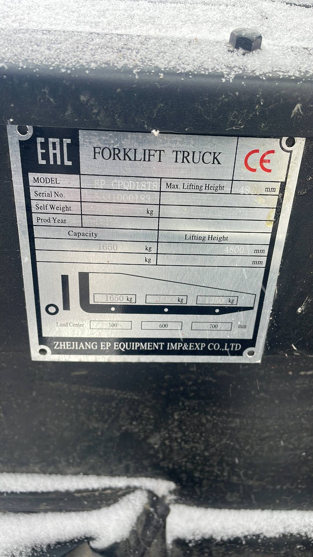 EP CPQD18T8, 2024 года в лизинг