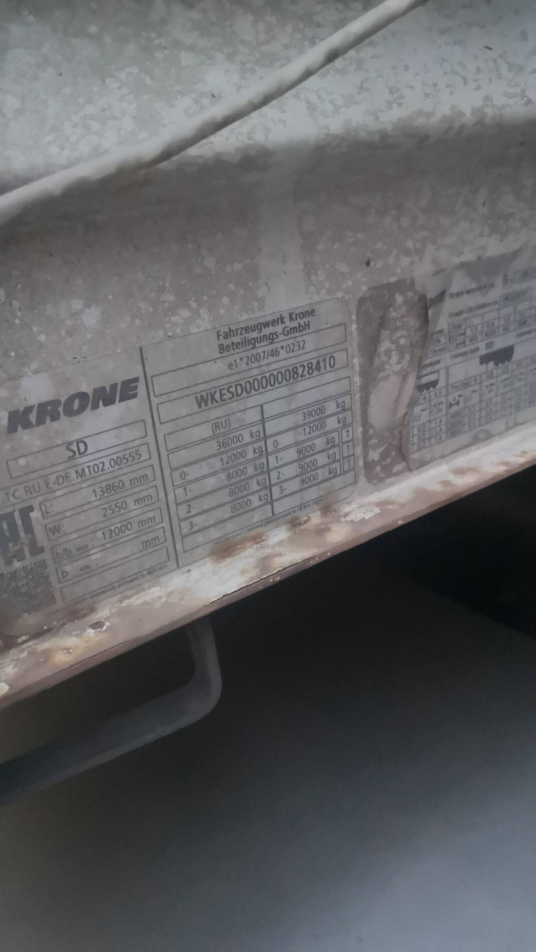 KRONE Шторный SD, 2018 года в лизинг