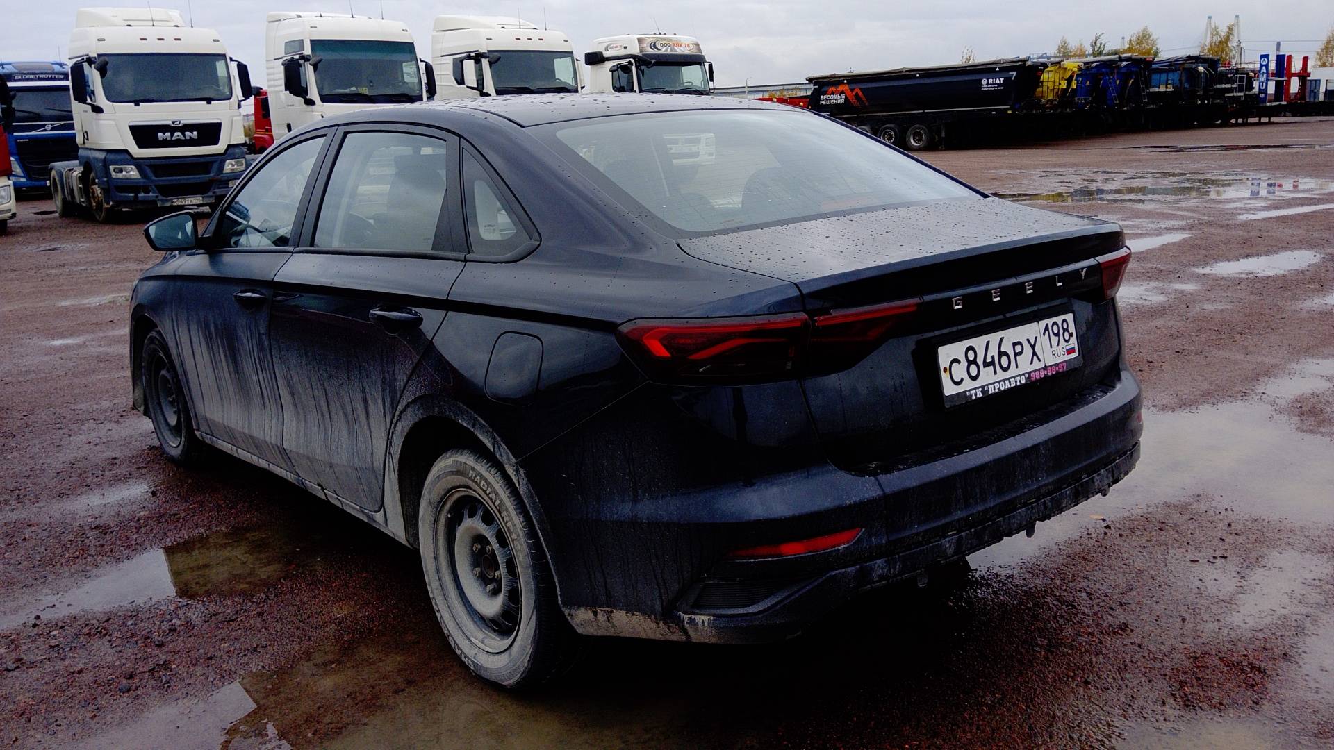 Geely Emgrand,  132 873 км, 2023 года в лизинг