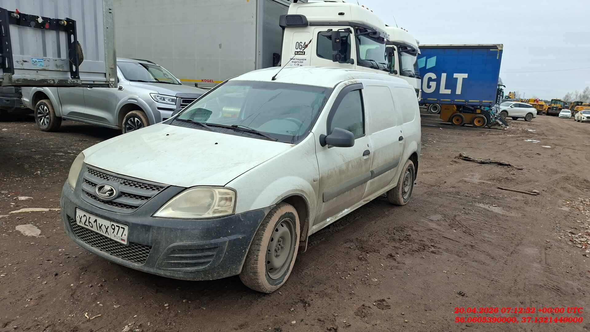 Lada Largus фургон,  233 944 км, 2020 года