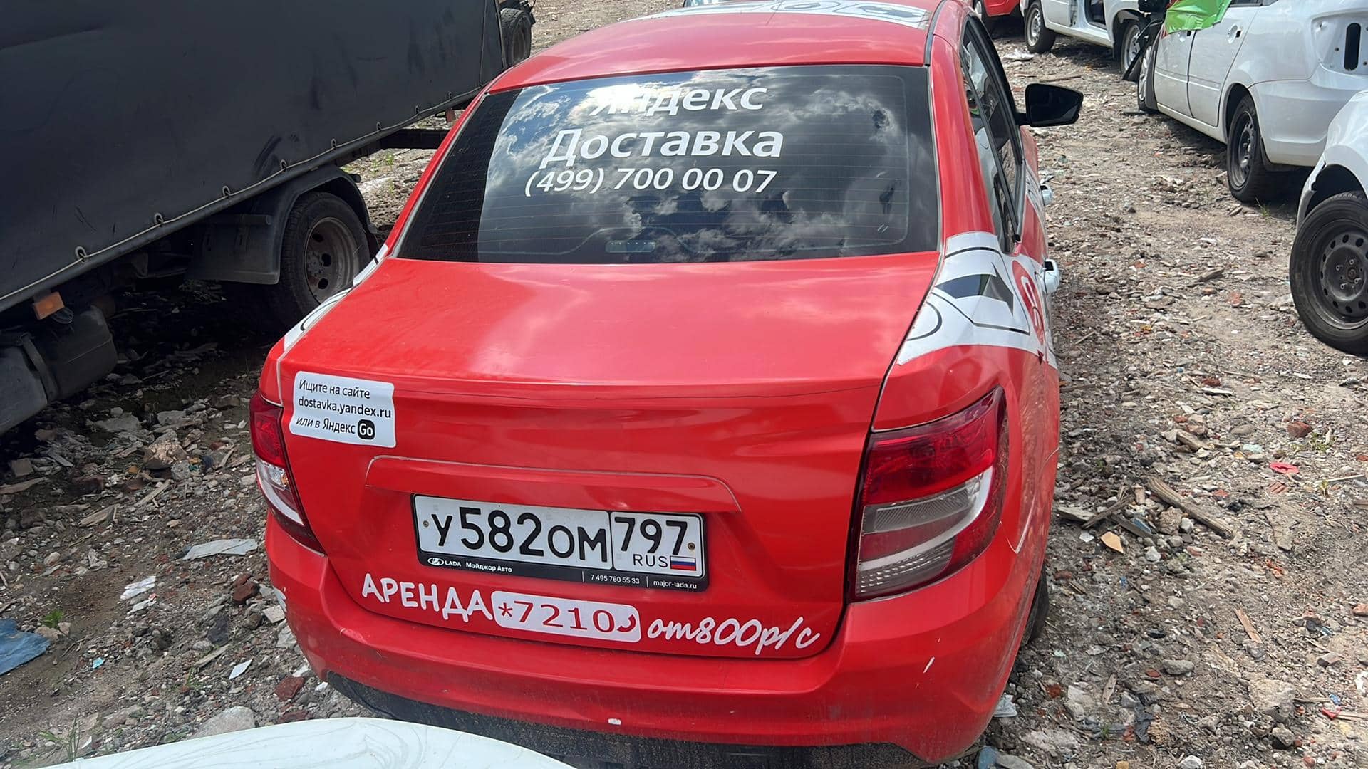 Lada Granta седан,  5 000 км, 2023 года в лизинг