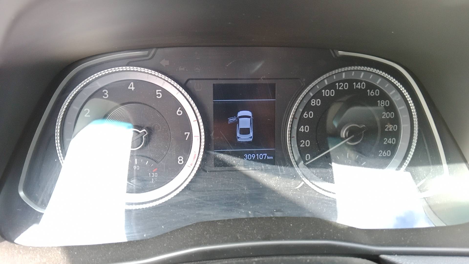 Hyundai Sonata,  309 107 км, 2022 года