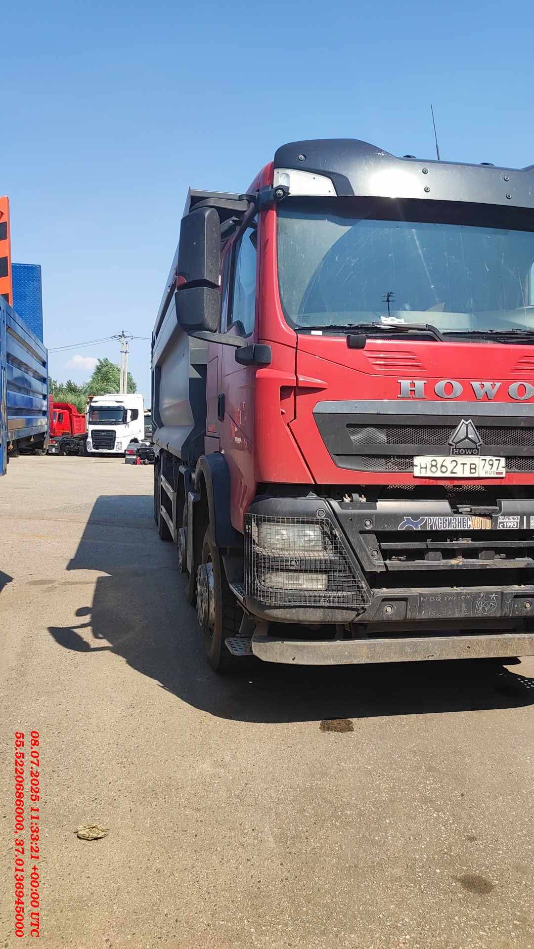 HOWO ZZ3317V386GE1 8х4,  59 228 км, 2024 года в лизинг