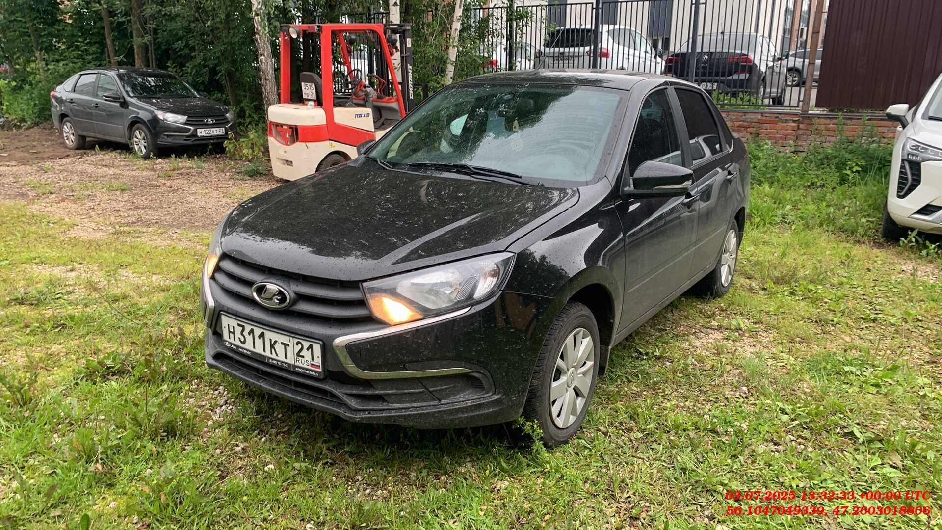 Lada Granta седан,  86 215 км, 2023 года в лизинг