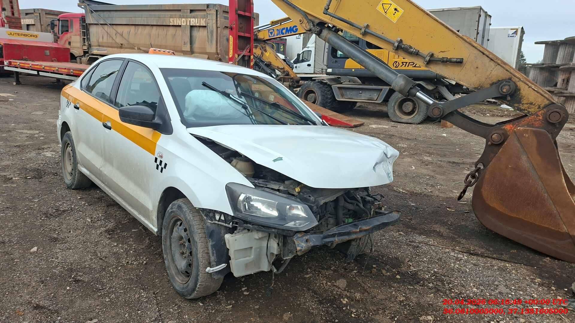 Volkswagen Polo,  150 000 км, 2019 года в лизинг