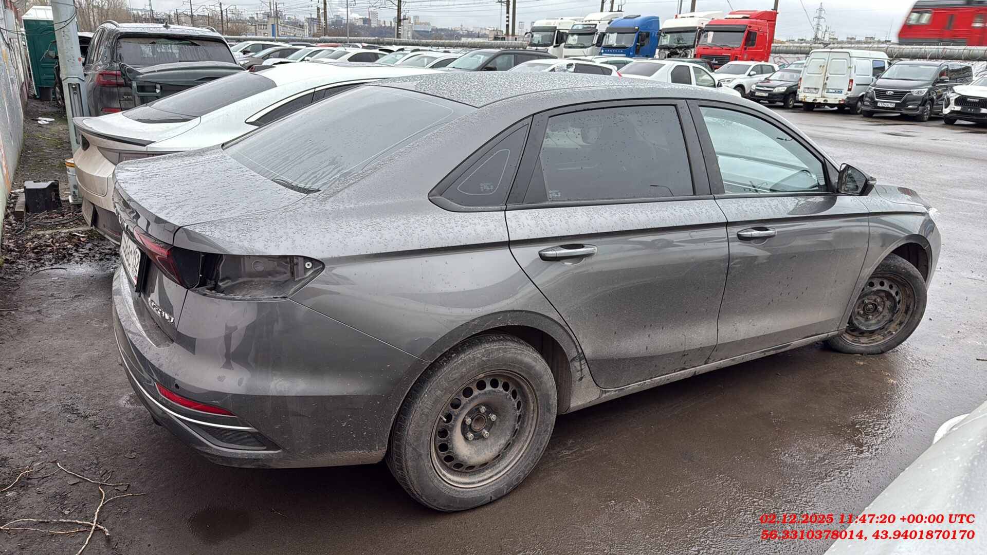 Geely Emgrand,  105 000 км, 2023 года в лизинг