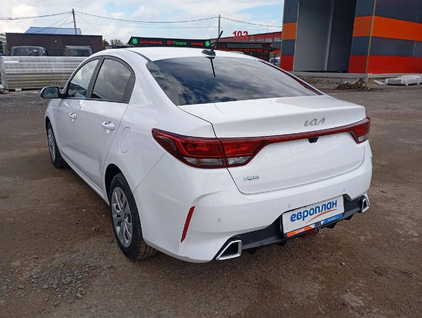 KIA Rio,  97 190 км, 2022 года в лизинг