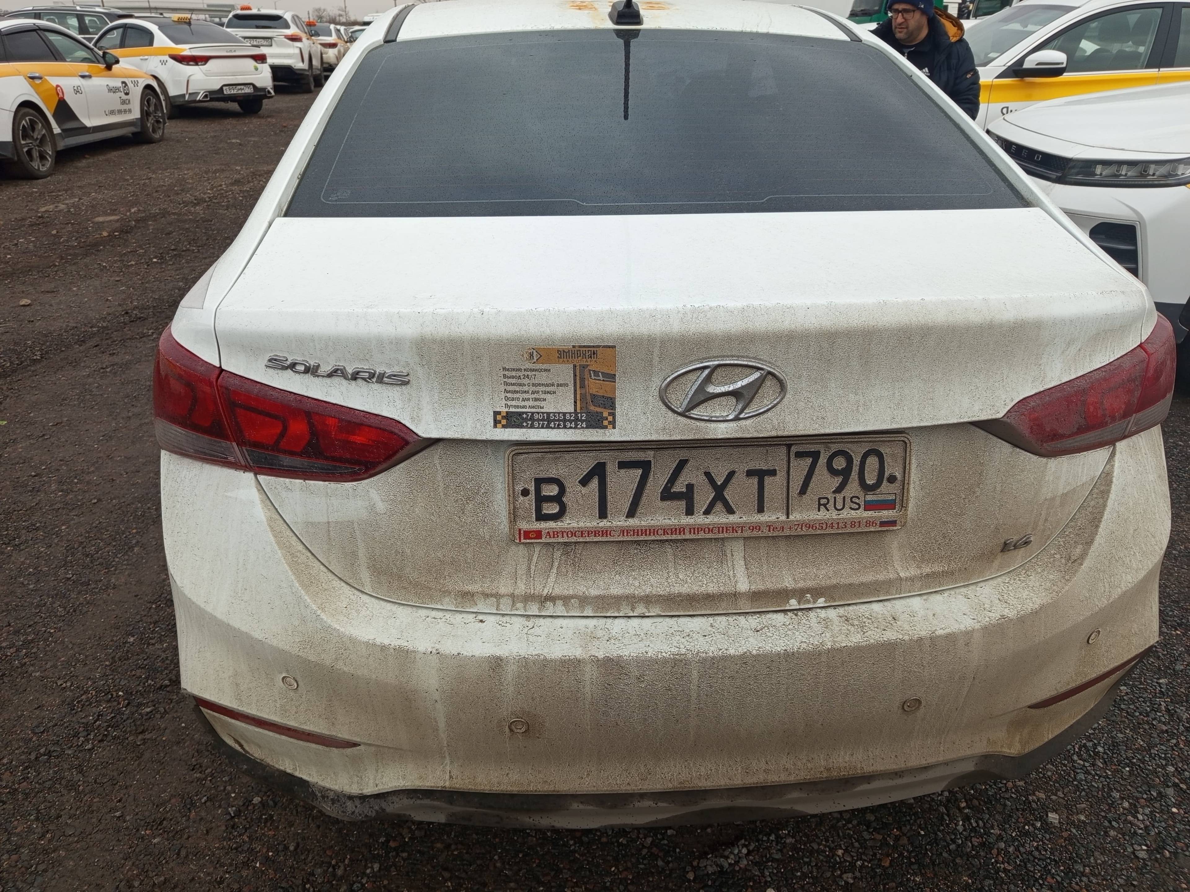 Hyundai Solaris,  243 817 км, 2019 года в лизинг