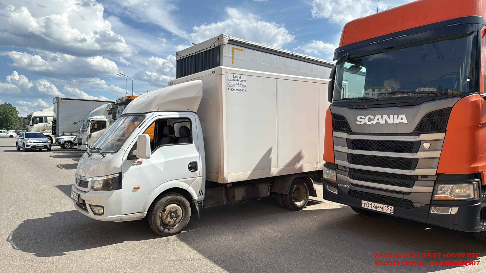 DongFeng DFA Captain T,  50 576 км, 2023 года в лизинг