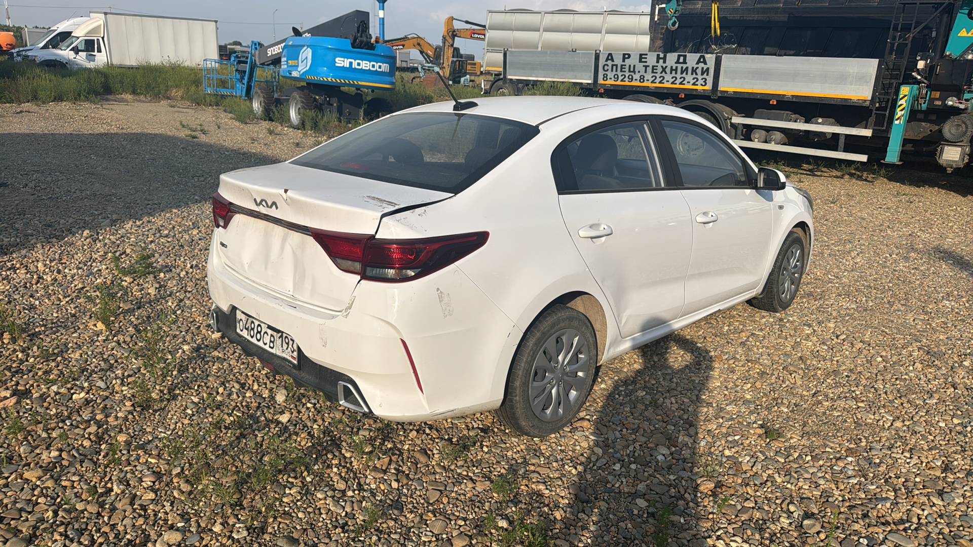 KIA Rio,  171 655 км, 2022 года в лизинг