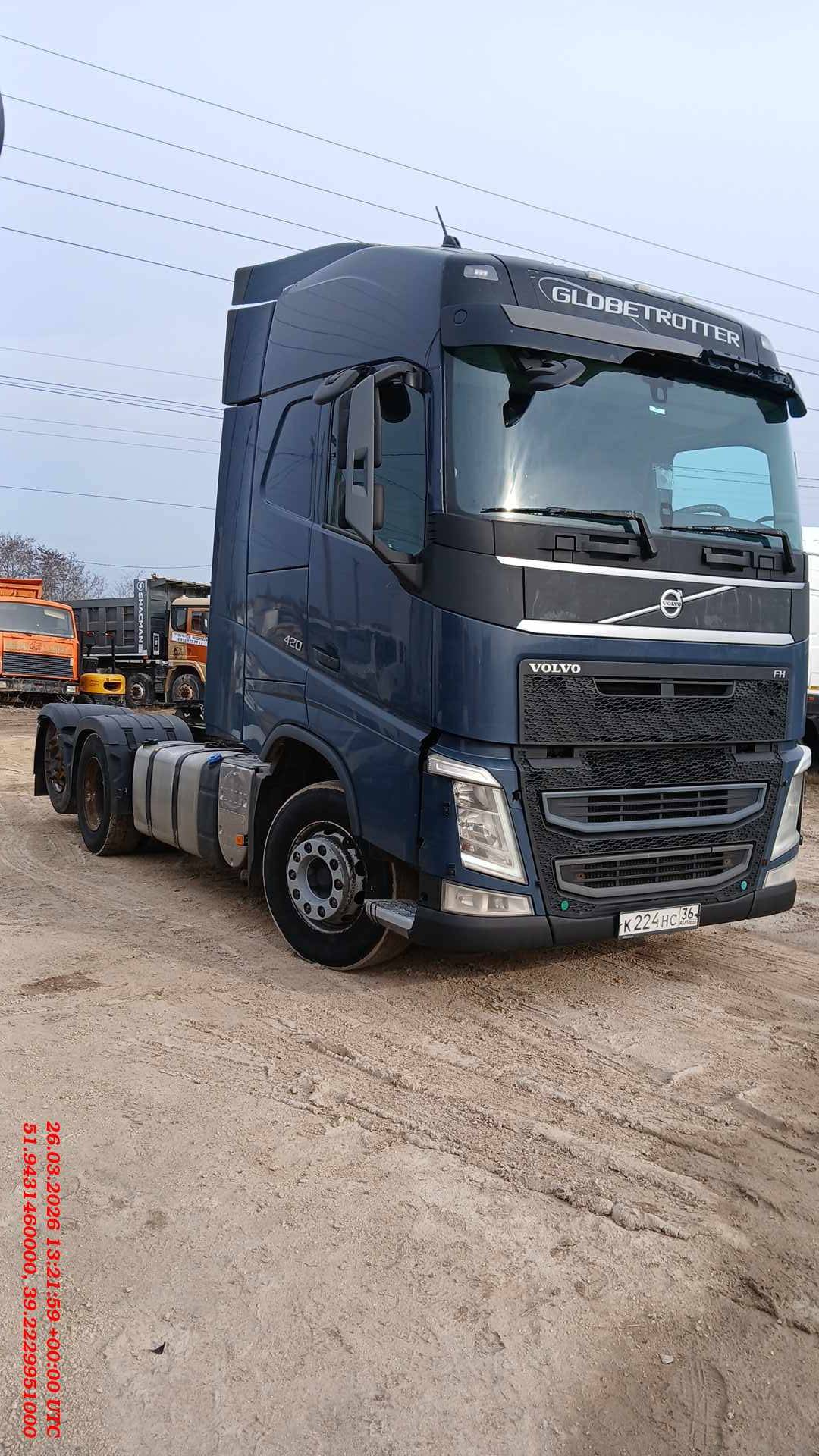 Volvo FH 460 6x2 (FH),  1 570 224 км, 2019 года в лизинг