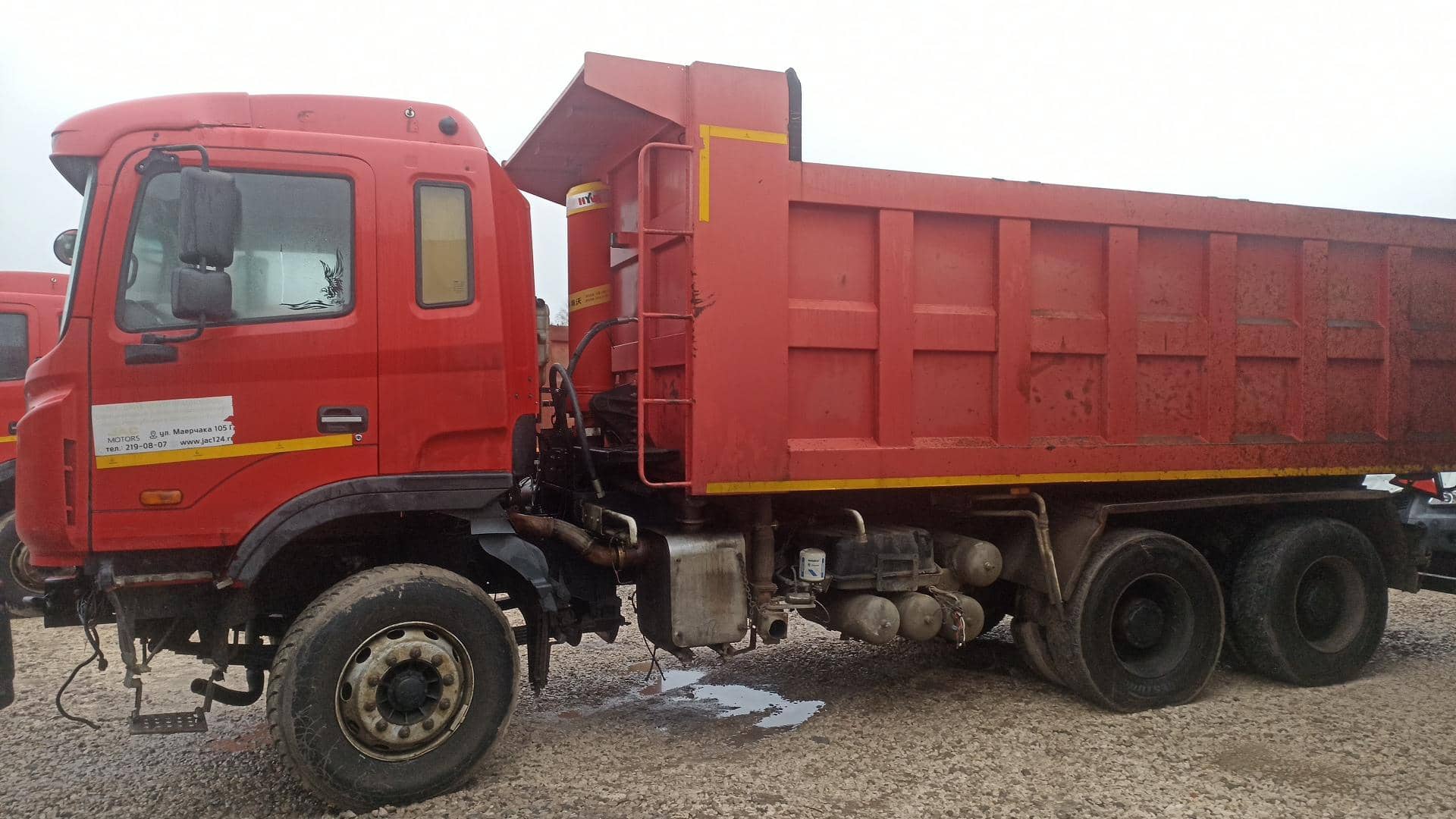 JAC N350 6x4,  100 000 км, 2021 года