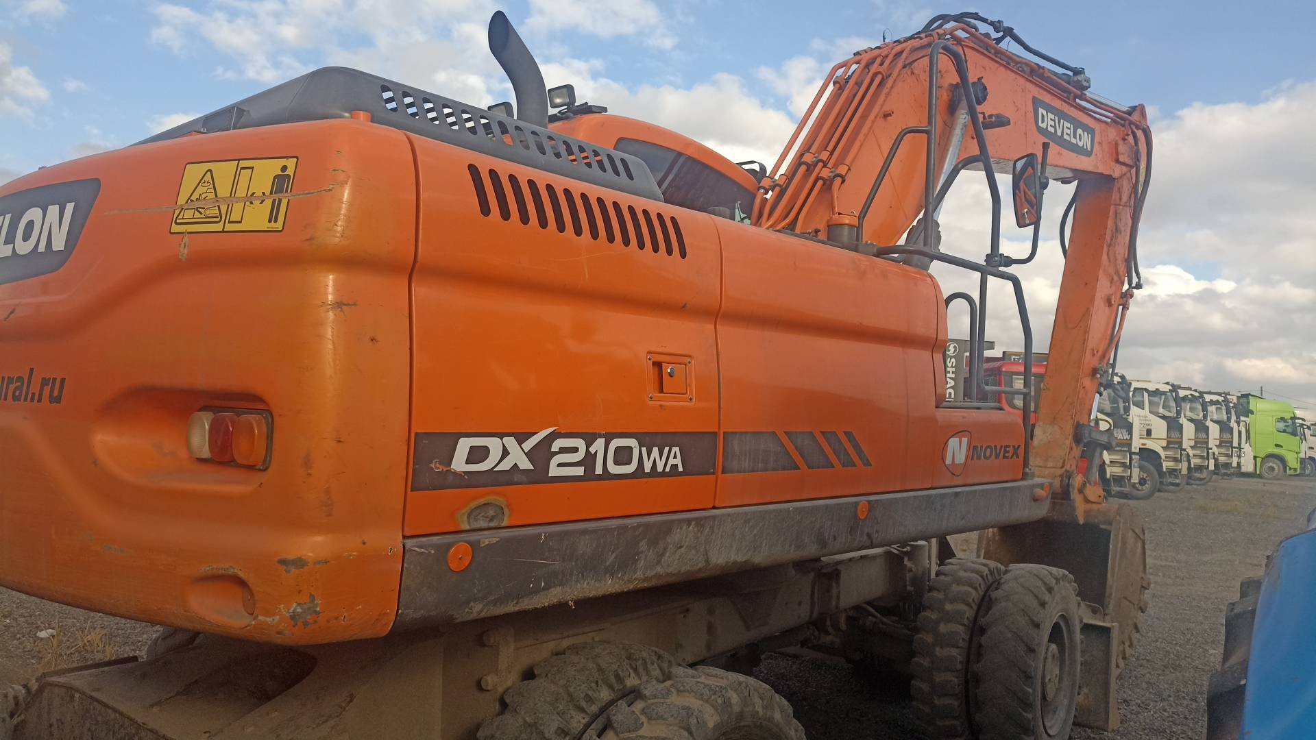 DOOSAN/DEVELON DX210WA, 2023 года в лизинг