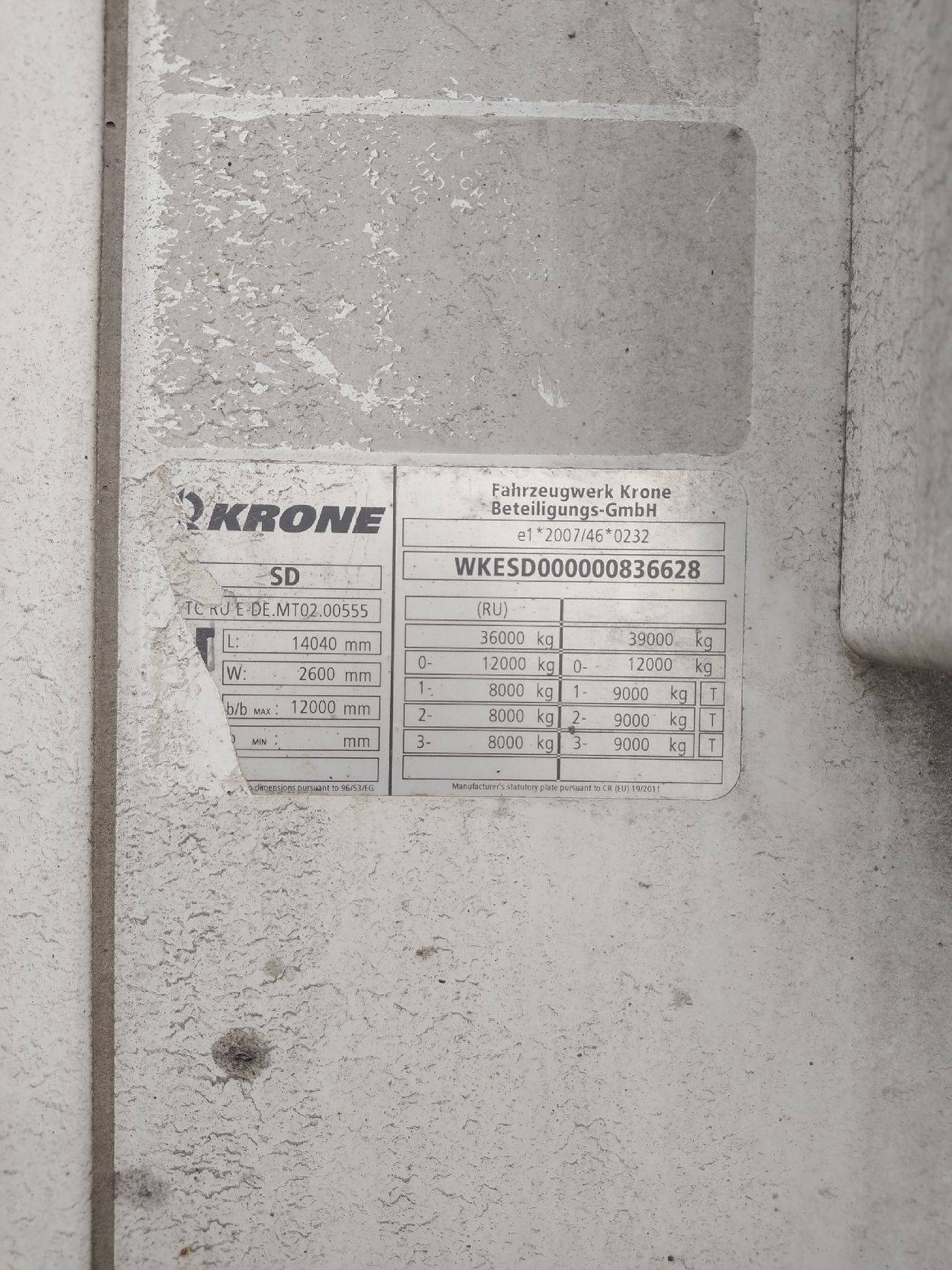 KRONE Рефрижератор SD, 2019 года в лизинг