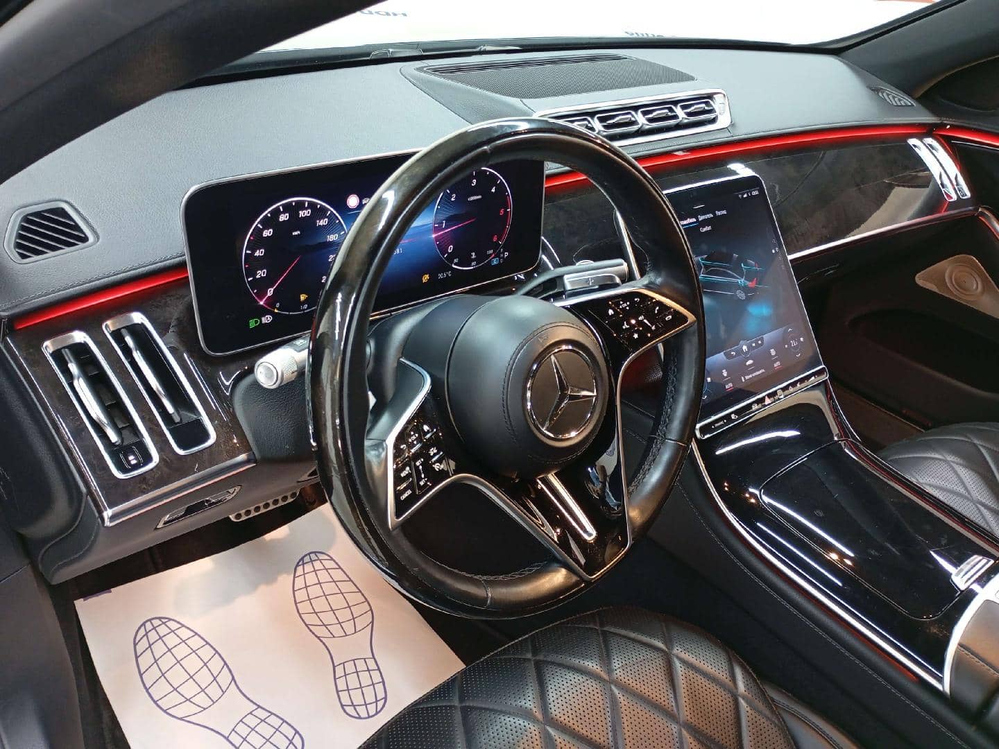 Mercedes-Benz S седан,  109 581 км, 2021 года в лизинг