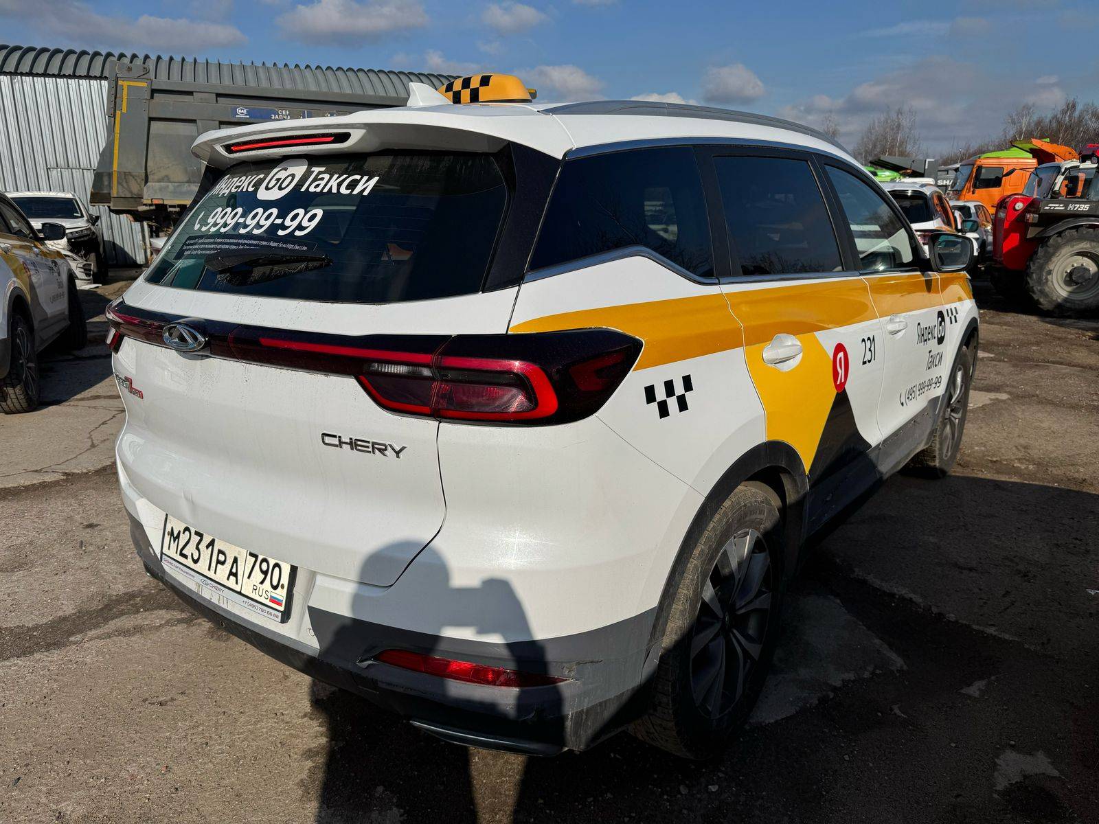 Chery Tiggo 7 PRO,  163 722 км, 2023 года в лизинг
