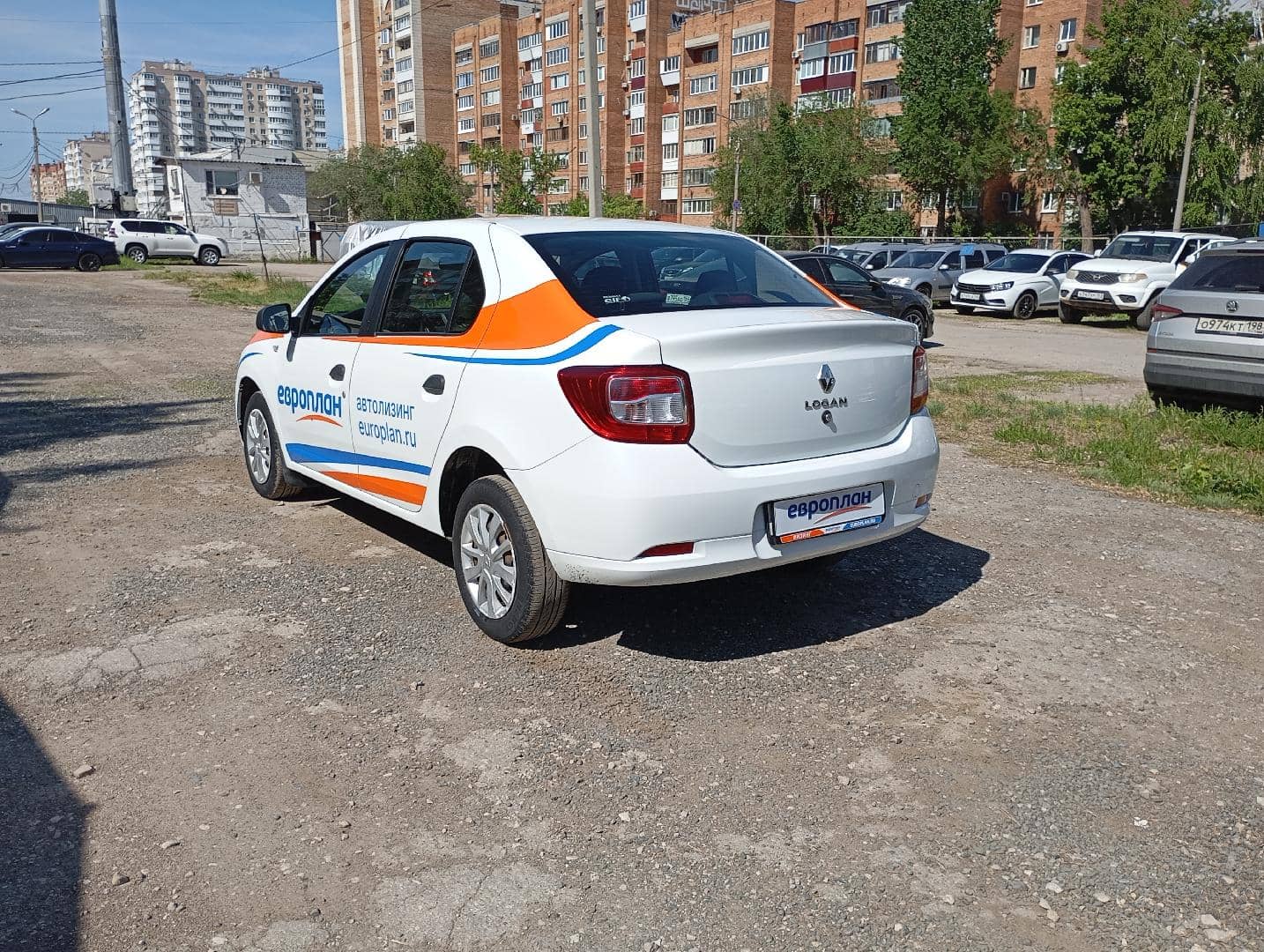 Renault Logan II,  161 641 км, 2019 года в лизинг