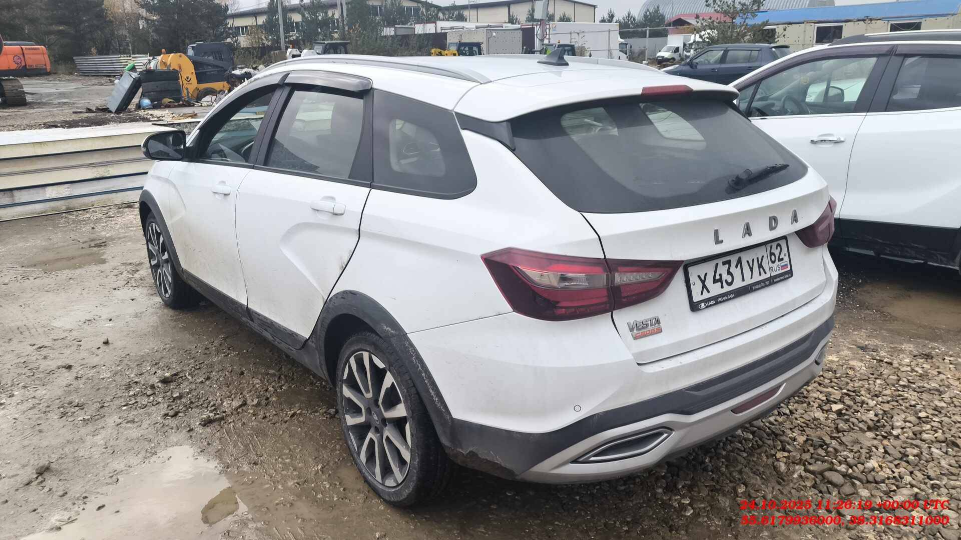 Lada Vesta SW Cross,  24 277 км, 2024 года в лизинг