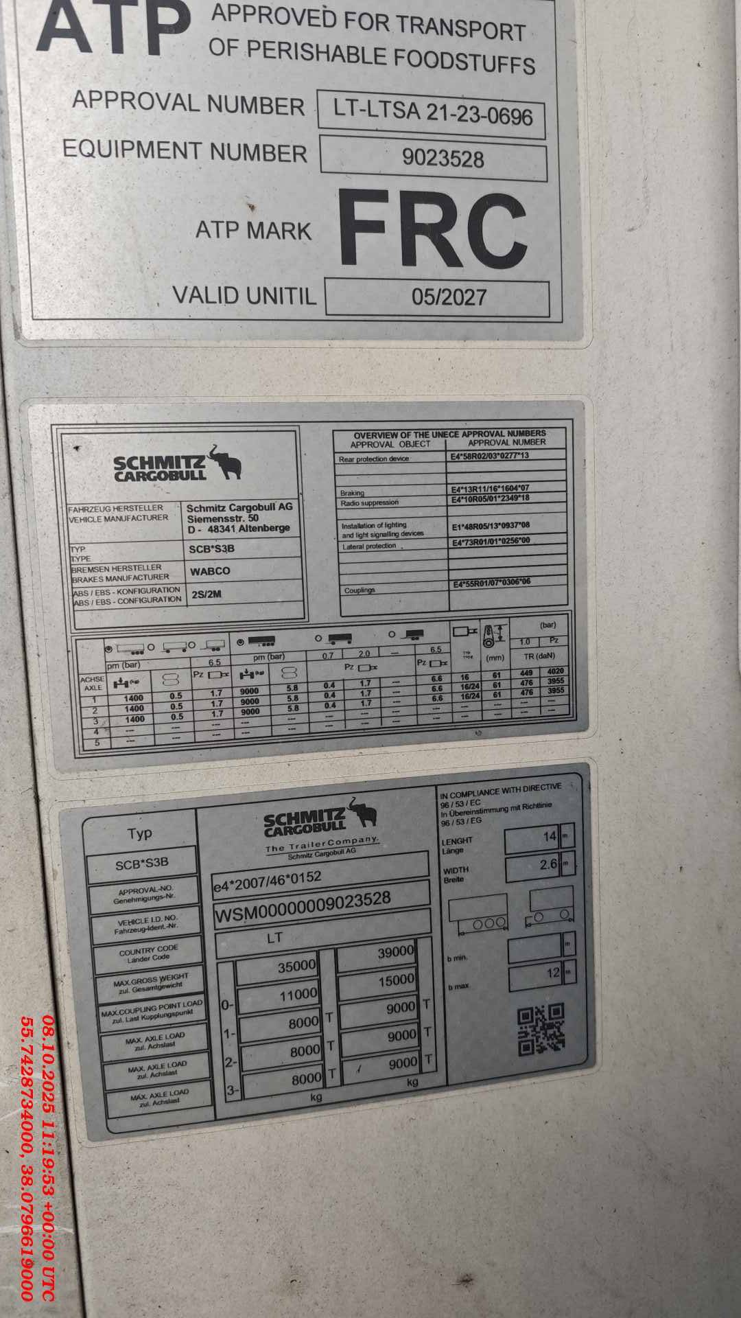 SCHMITZ Рефрижератор SKO24/L, 2021 года в лизинг