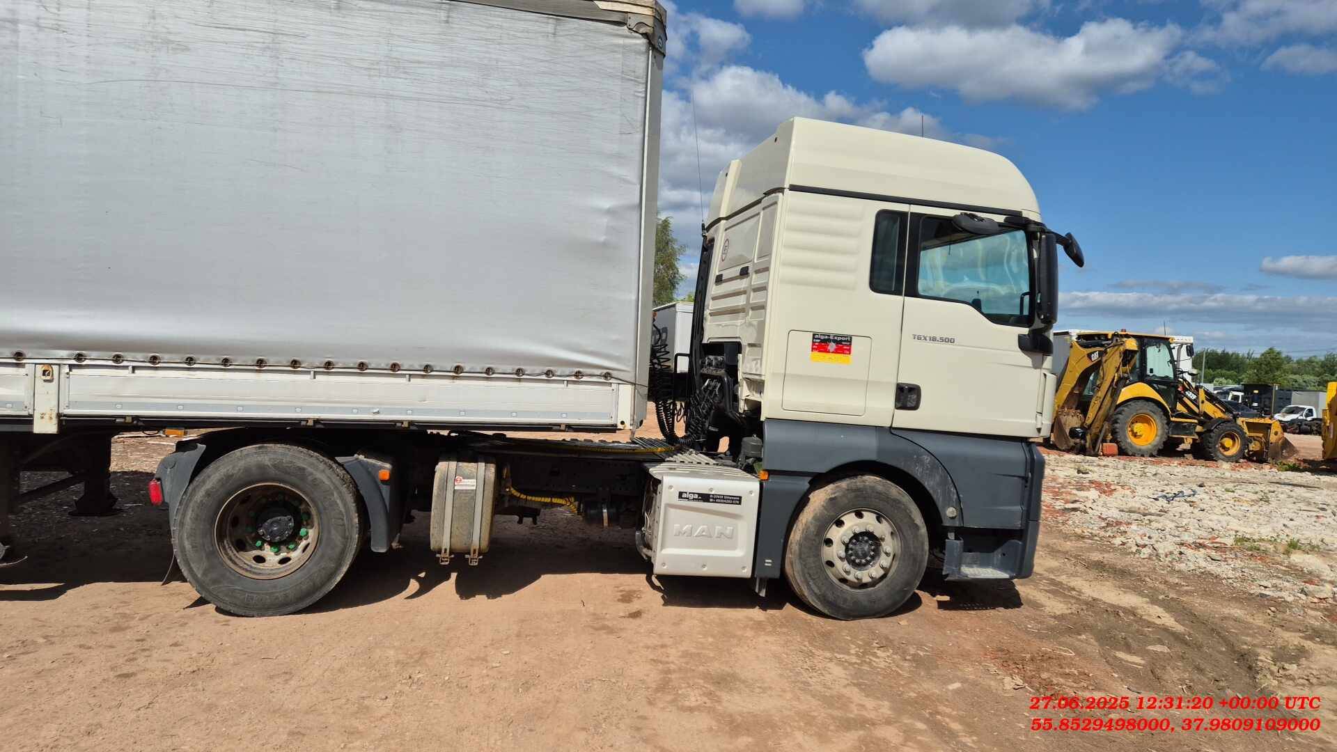 MAN TGX 18.500 4X2 LLS,  614 802 км, 2019 года в лизинг