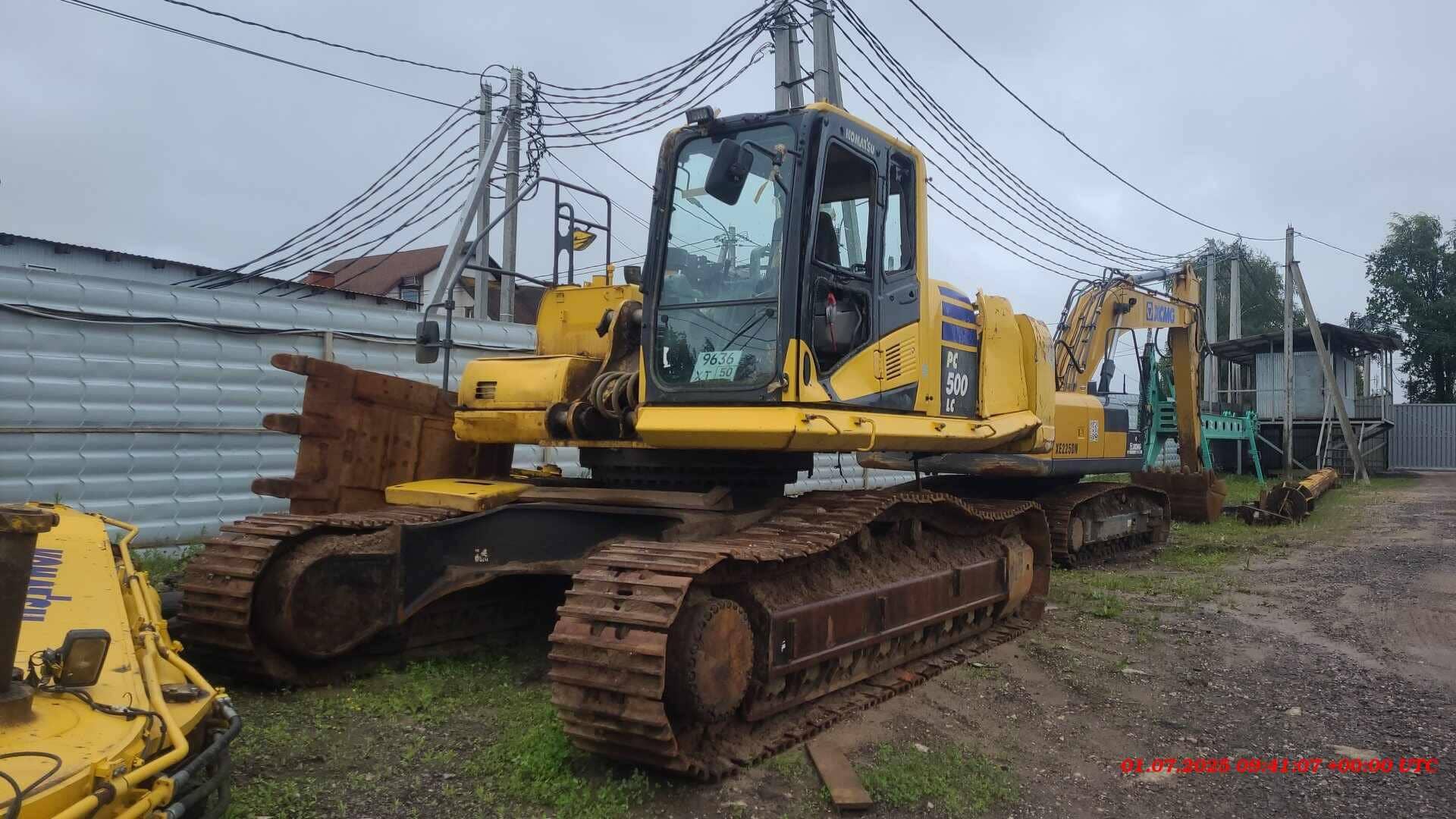 KOMATSU PC500LC-10M0,  9 000 км, 2020 года