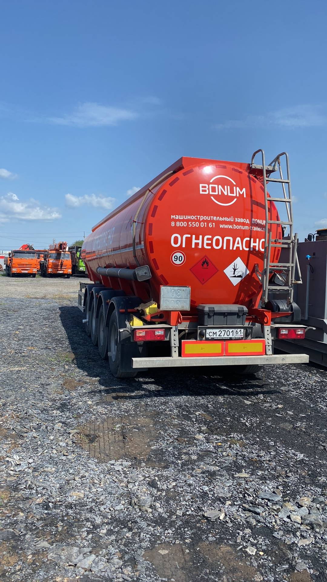 BONUM Бензовоз 914211, 2021 года в лизинг
