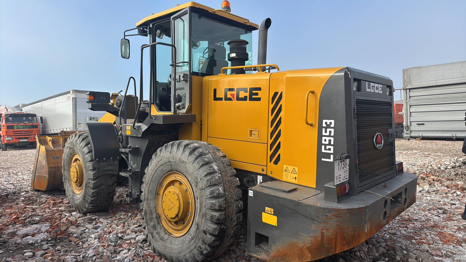 SDLG/LGCE LG953,  3 808 км, 2023 года в лизинг