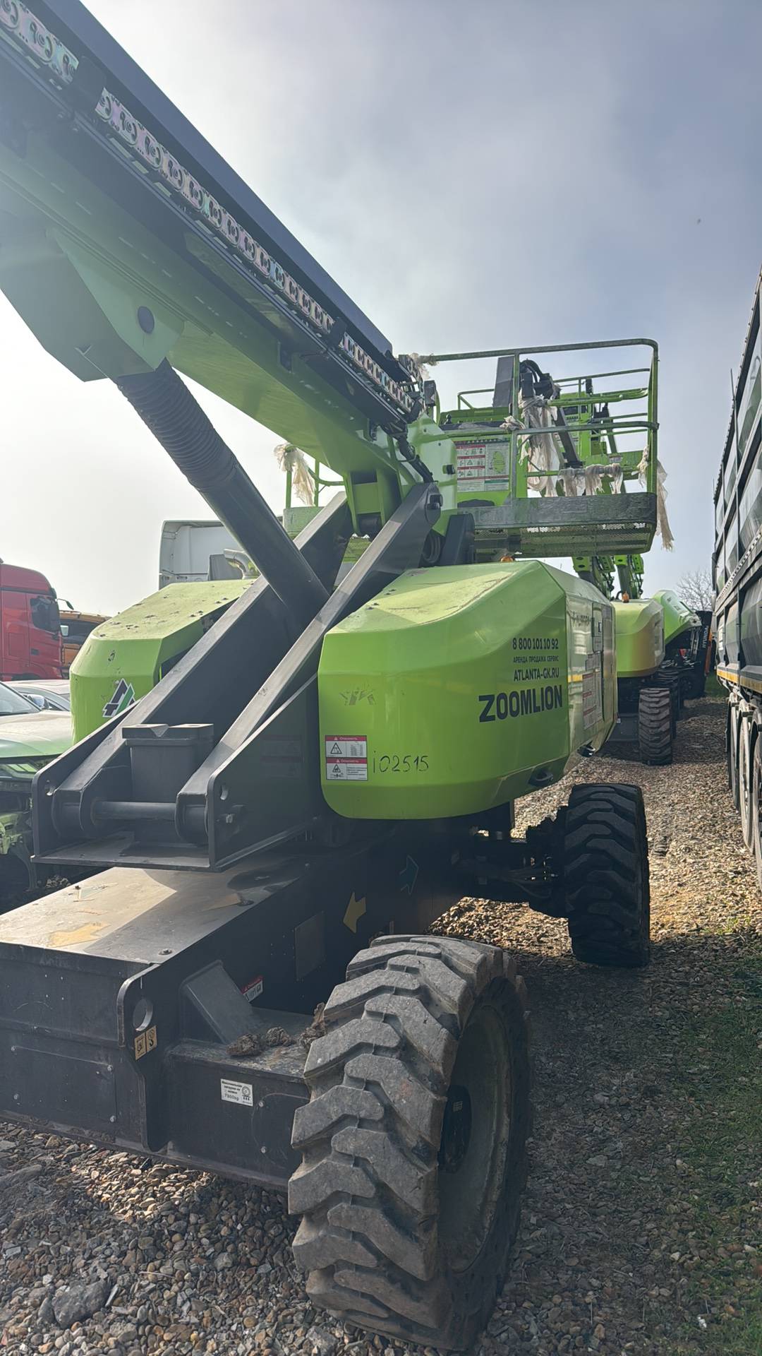 Zoomlion ZT20J самоходный телескопический подъемник