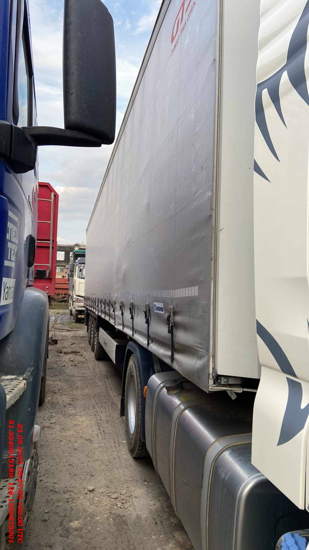 KRONE Шторно-бортовой SD