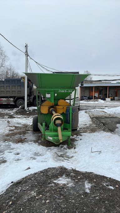 Щучинский ремонтный завод ПВЗ-30 плющилка влажного зерна прицепная