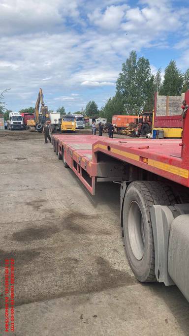 Lider Trailer Global Model 1A Низкорамный трал 4 оси
