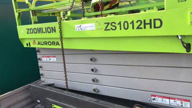 Zoomlion ZS1012HD ножничный подъемник самоходный