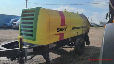SANY HBT8016C-5 бетононасос прицепной