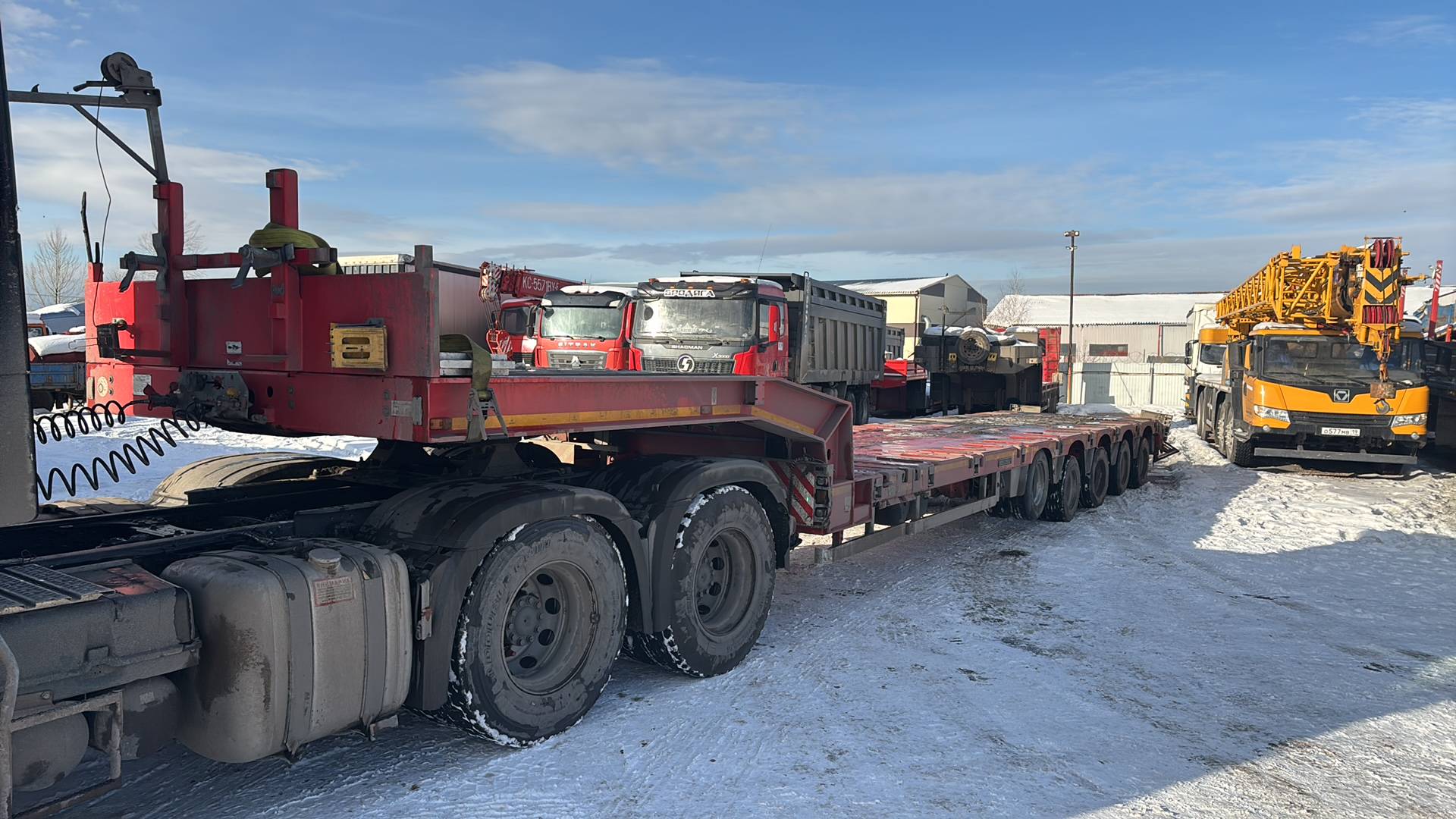 Компания СпецПрицеп Тяжеловоз раздвижной 9942L5