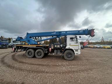 Камышинский Крановый Завод КС-55729-5K-31 KAMAZ-43118 (6х6) г/п 32т. стрела 31м.