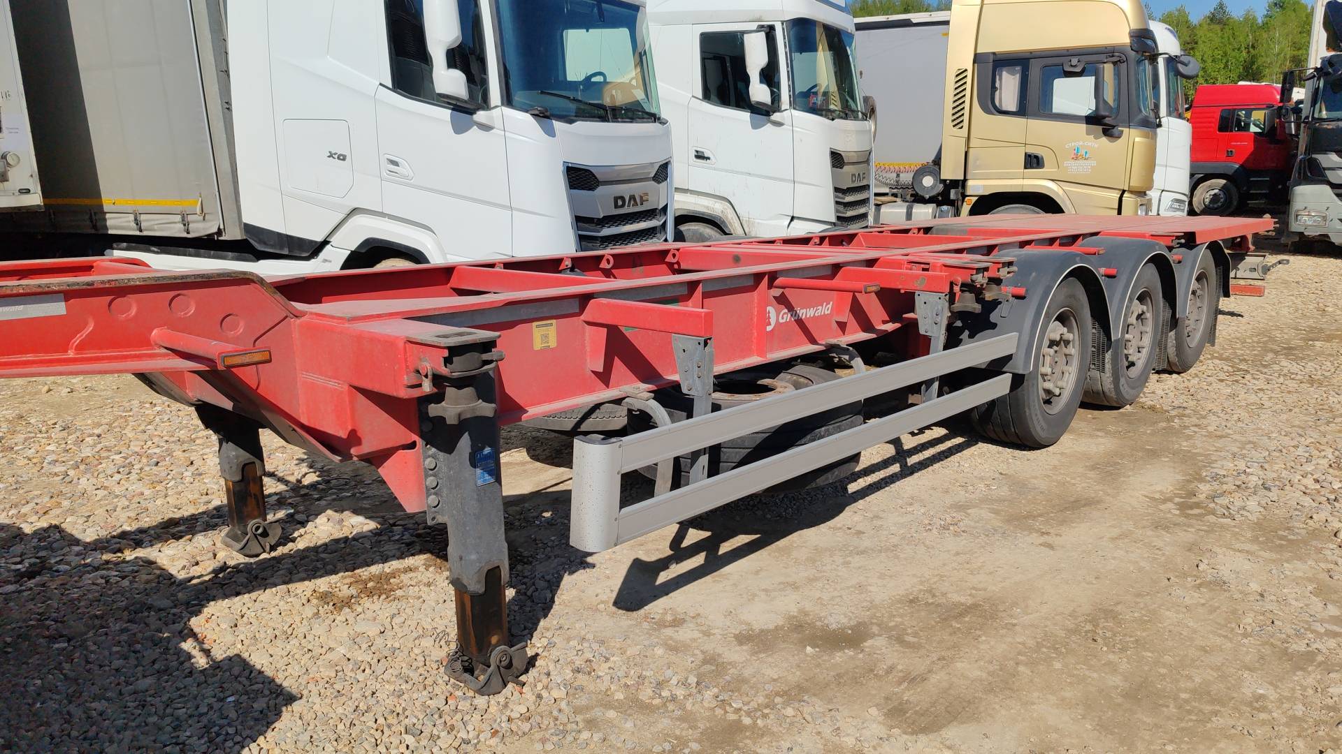 Grunwald Контейнеровоз низкорамный Gr-VCSt LB (9453-000010-30)