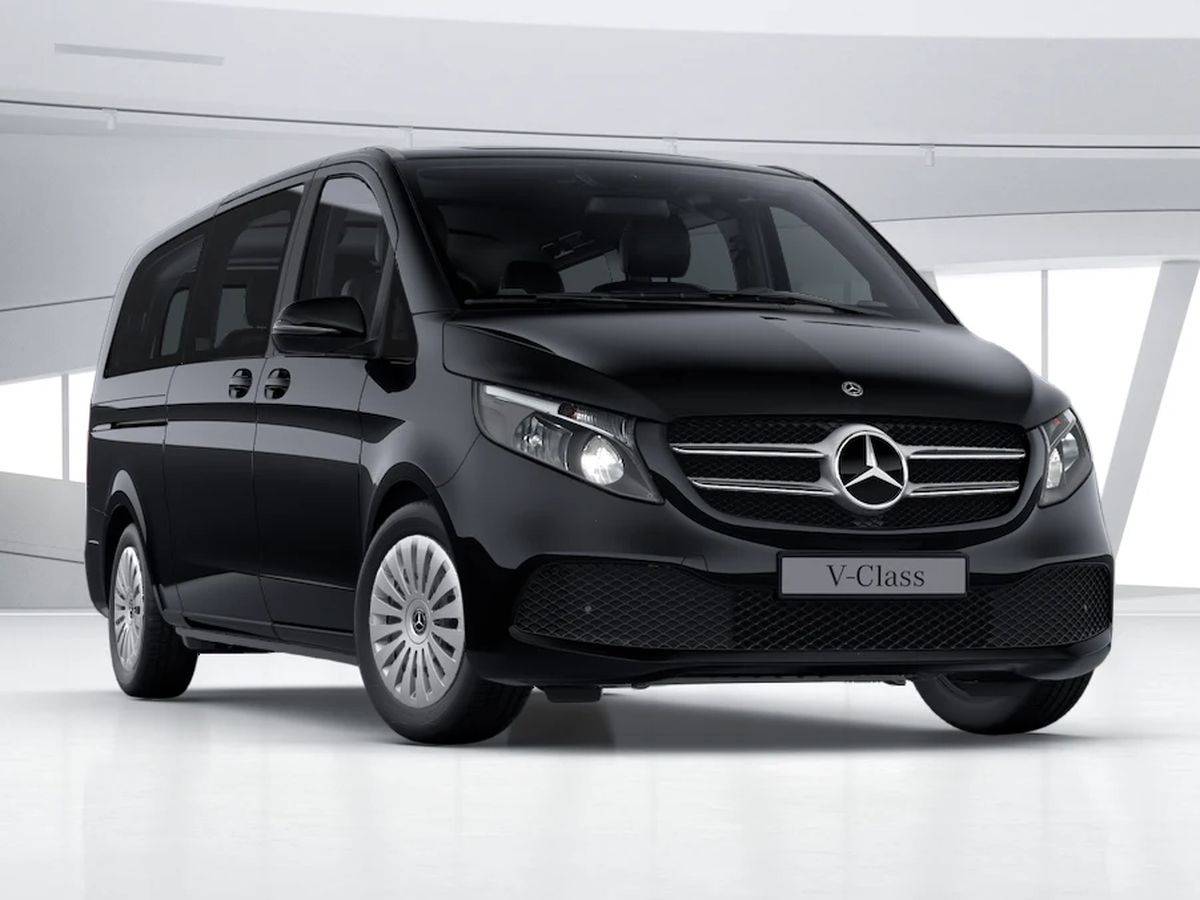 Mercedes-Benz V - Черный Обсидиан Металлик