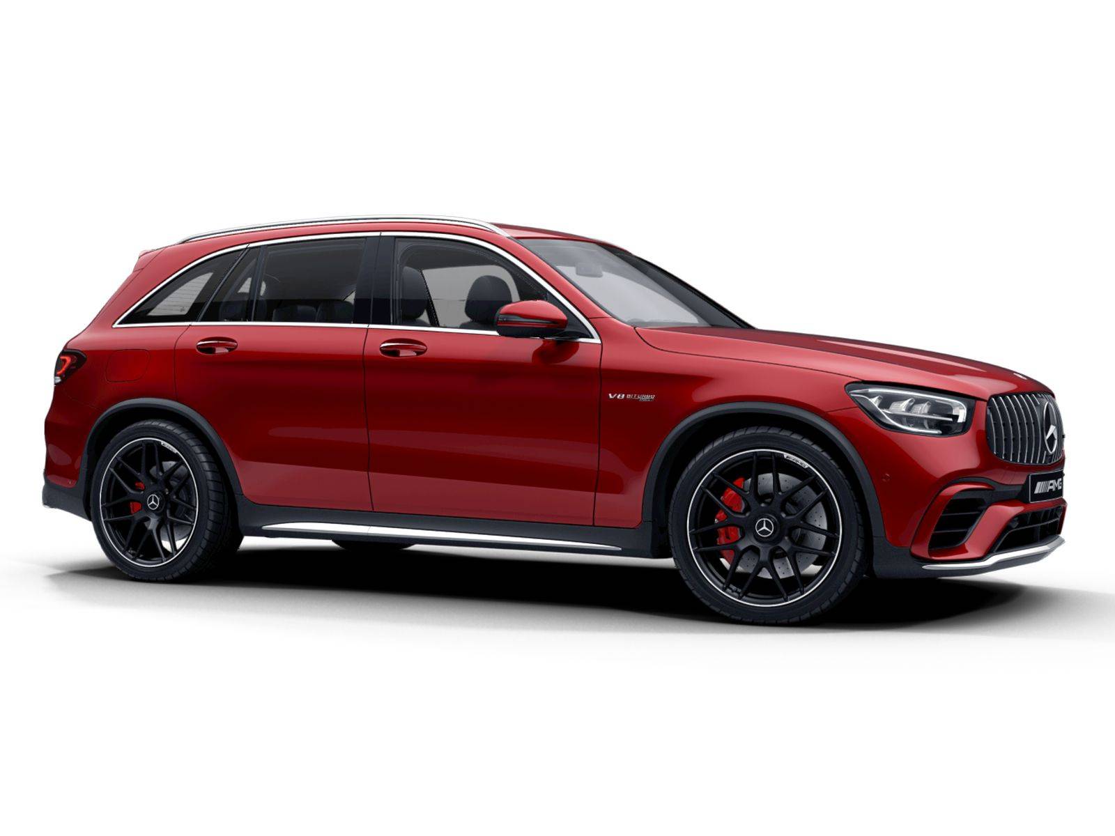 Mercedes-Benz GLC - Красный Гиацинт Designo Metallic