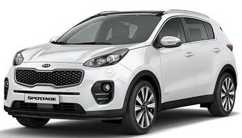 KIA Sportage - Белый Металлик