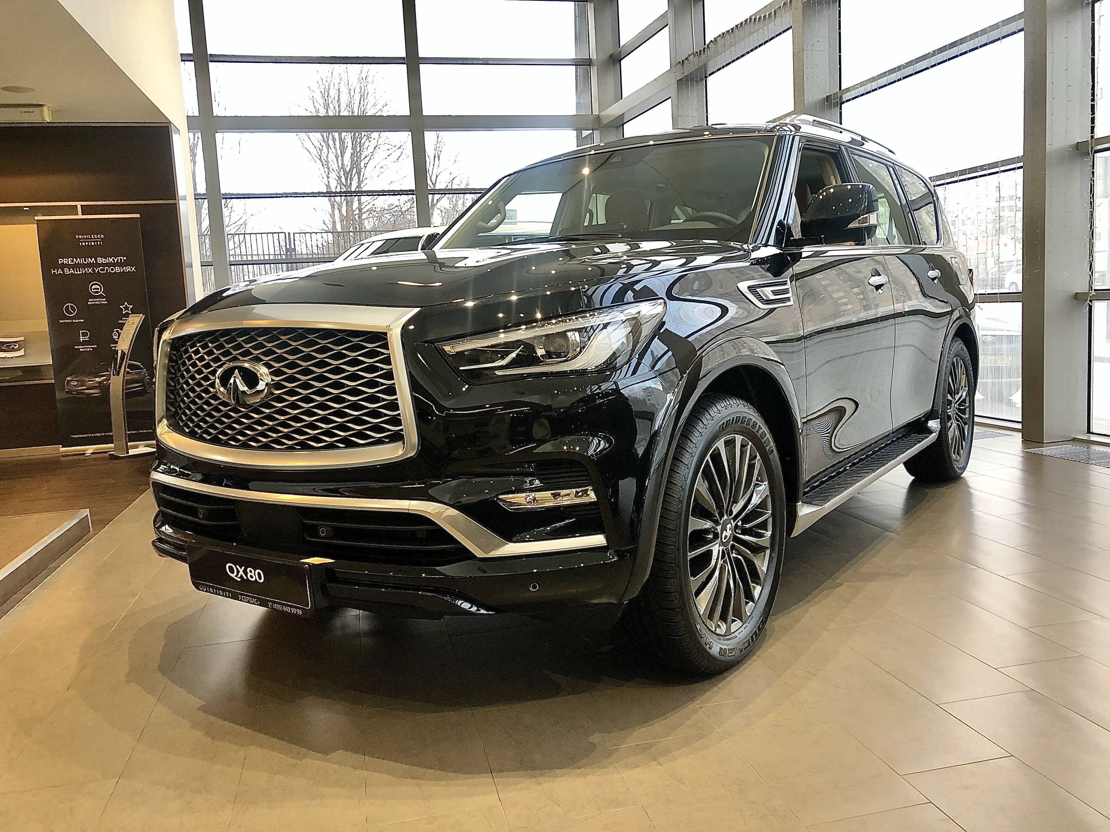 INFINITI QX80 LUXE SENSORY ProACTIVE 8 Seater в лизинг по цене 13990000 -  Лот 14e9529e-8aef-4221-aff7-12bb4b4acb16 | Альфа-Лизинг