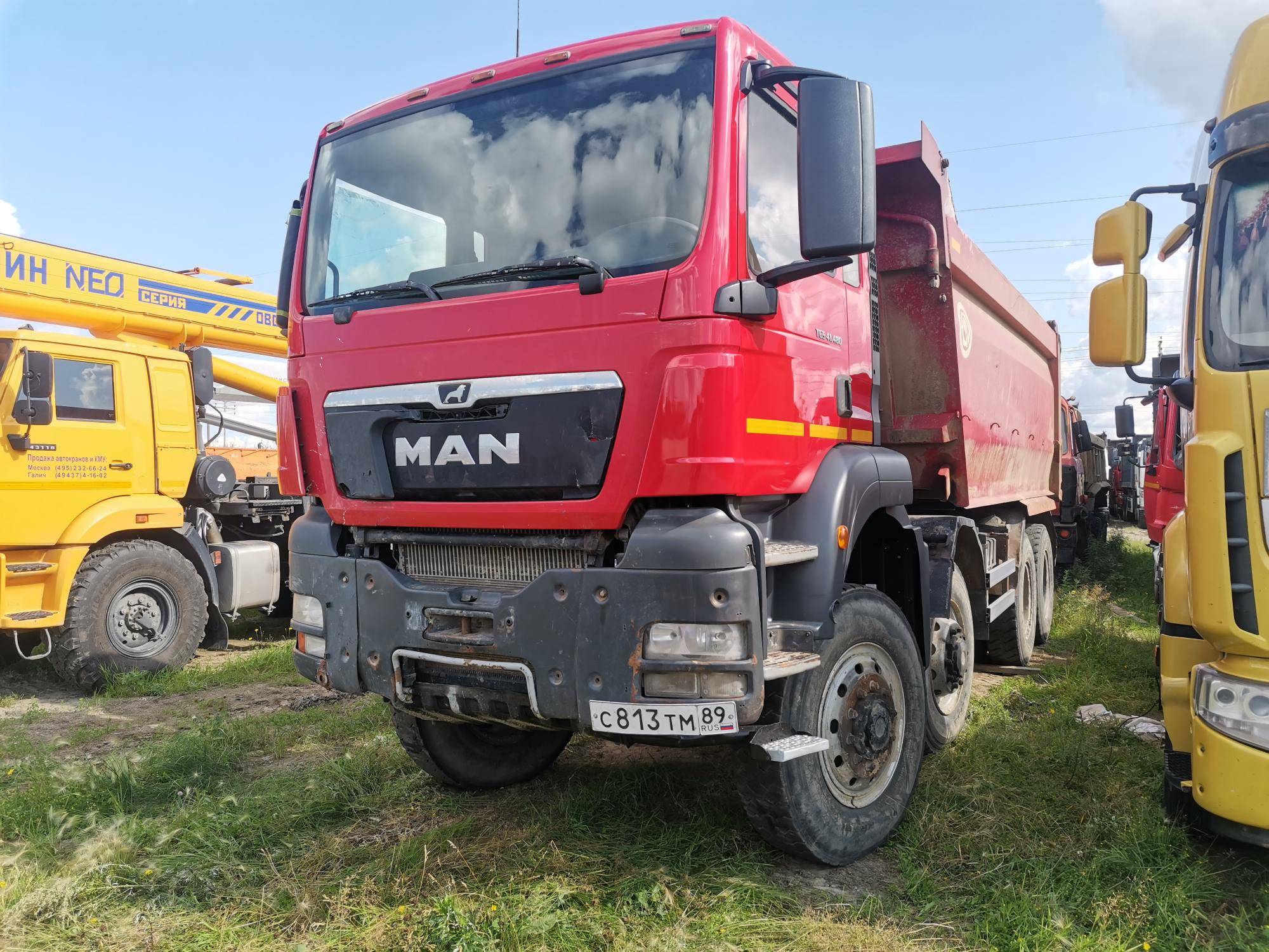 MAN TGS 41.480 8X8 BB-WW (M) Лот 000003604