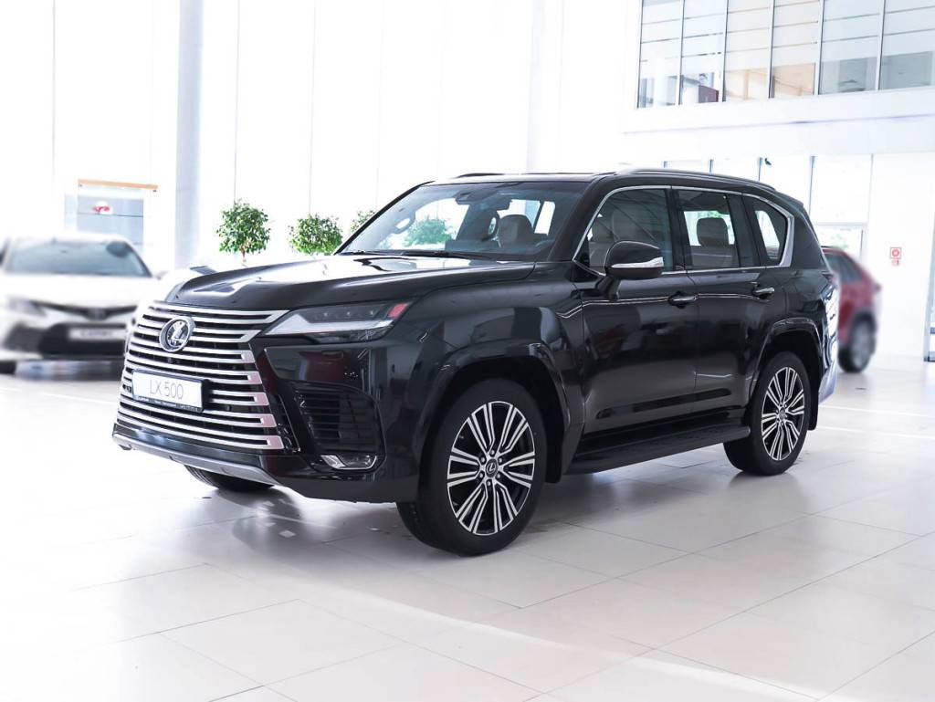 Lexus LX 500d - Чёрный