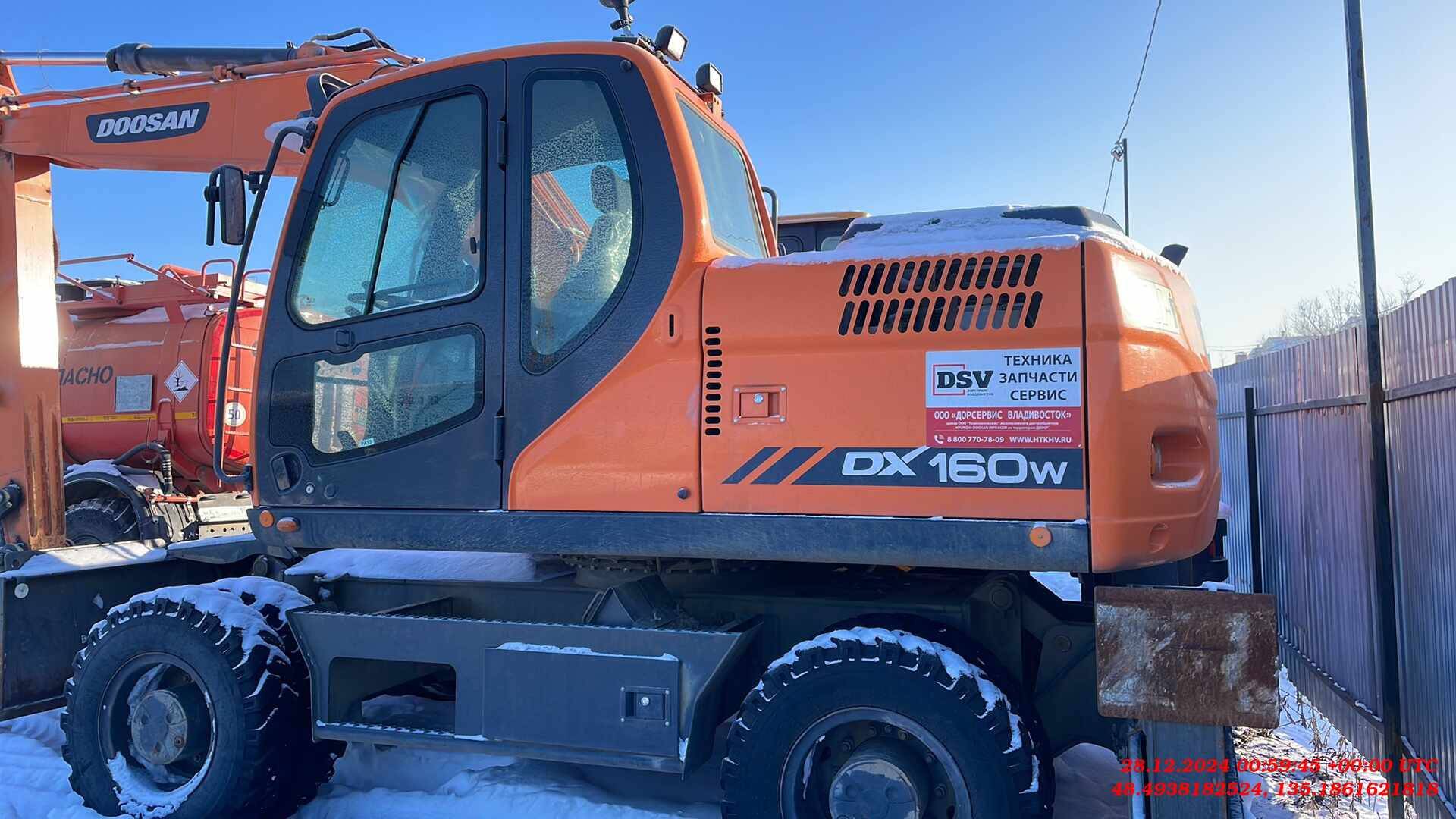 DOOSAN/DEVELON DX160W Лот 000006348