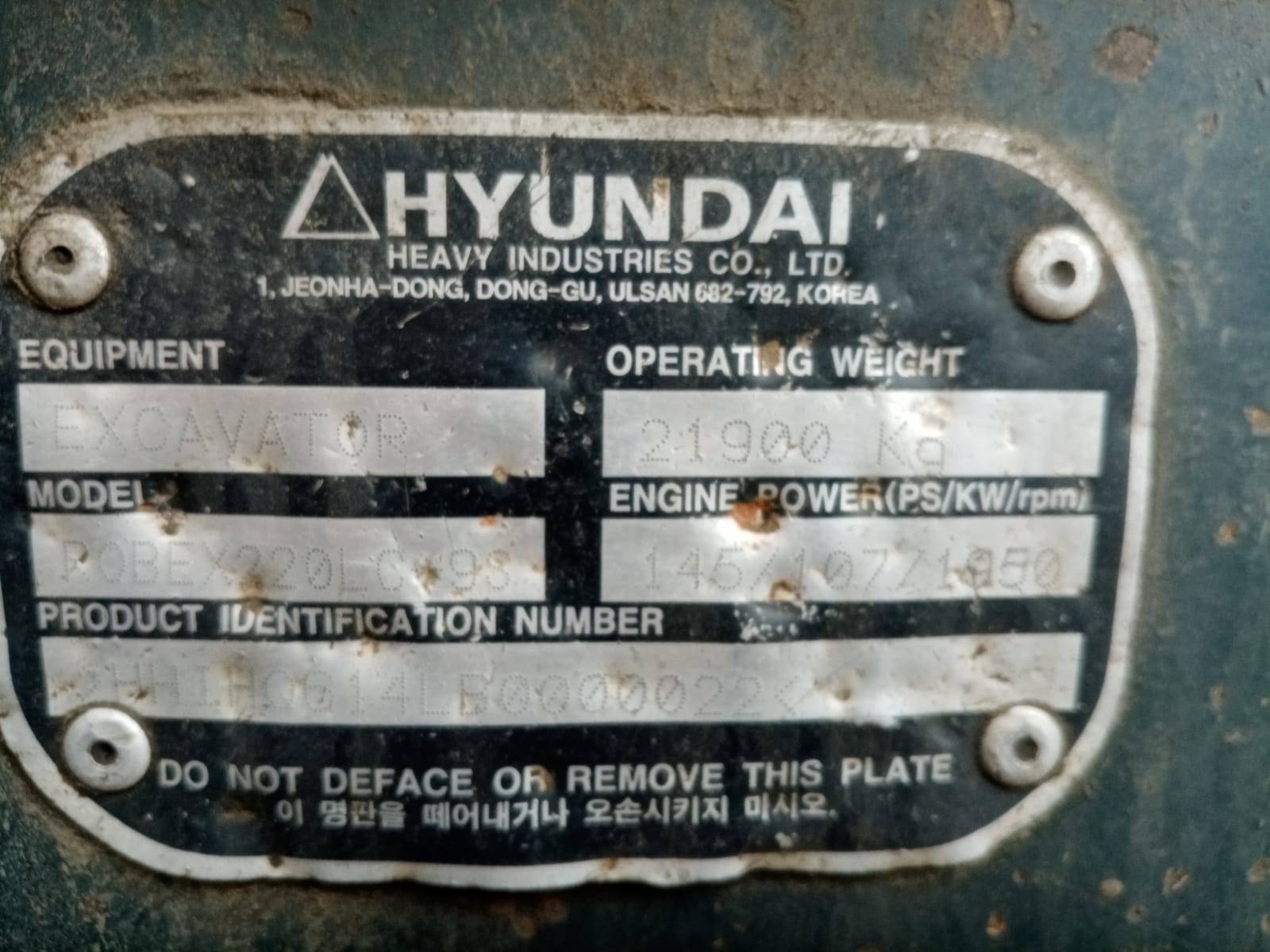 Hyundai R220LC-9S Лот 000000179