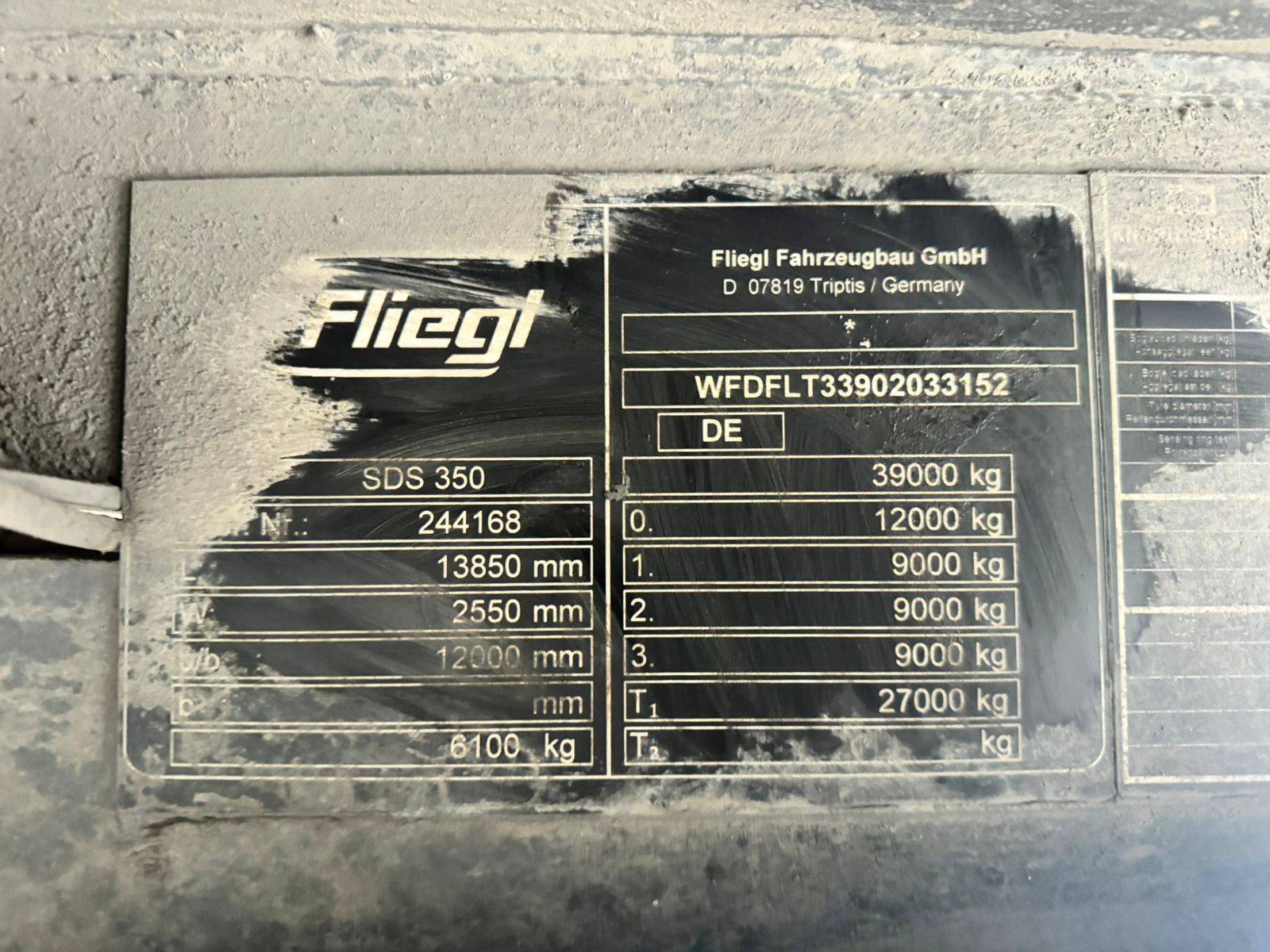 Fliegl SDS 350 Лот 000004533