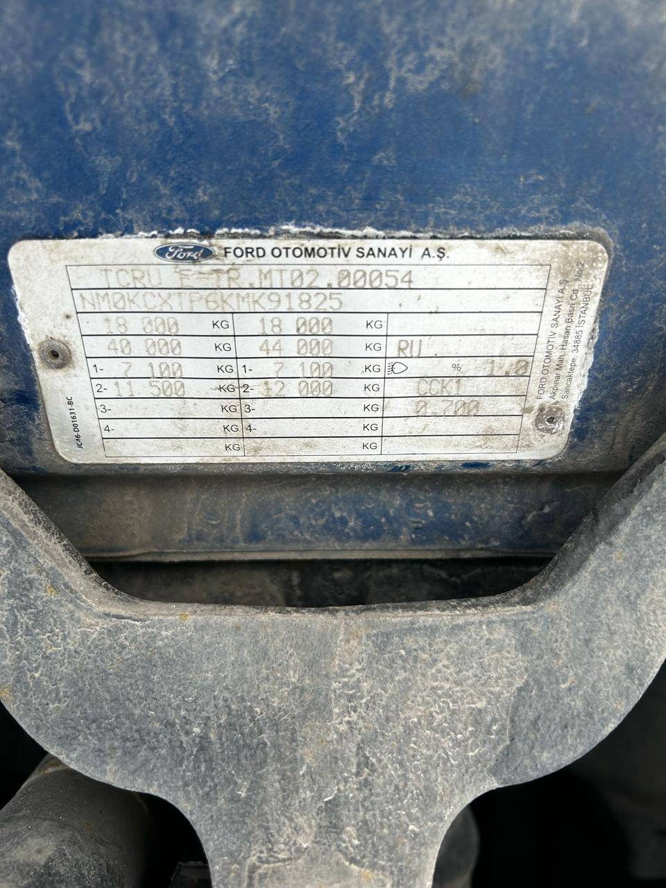 Ford F-MAX (CCK1) 1850T Лот 000008259