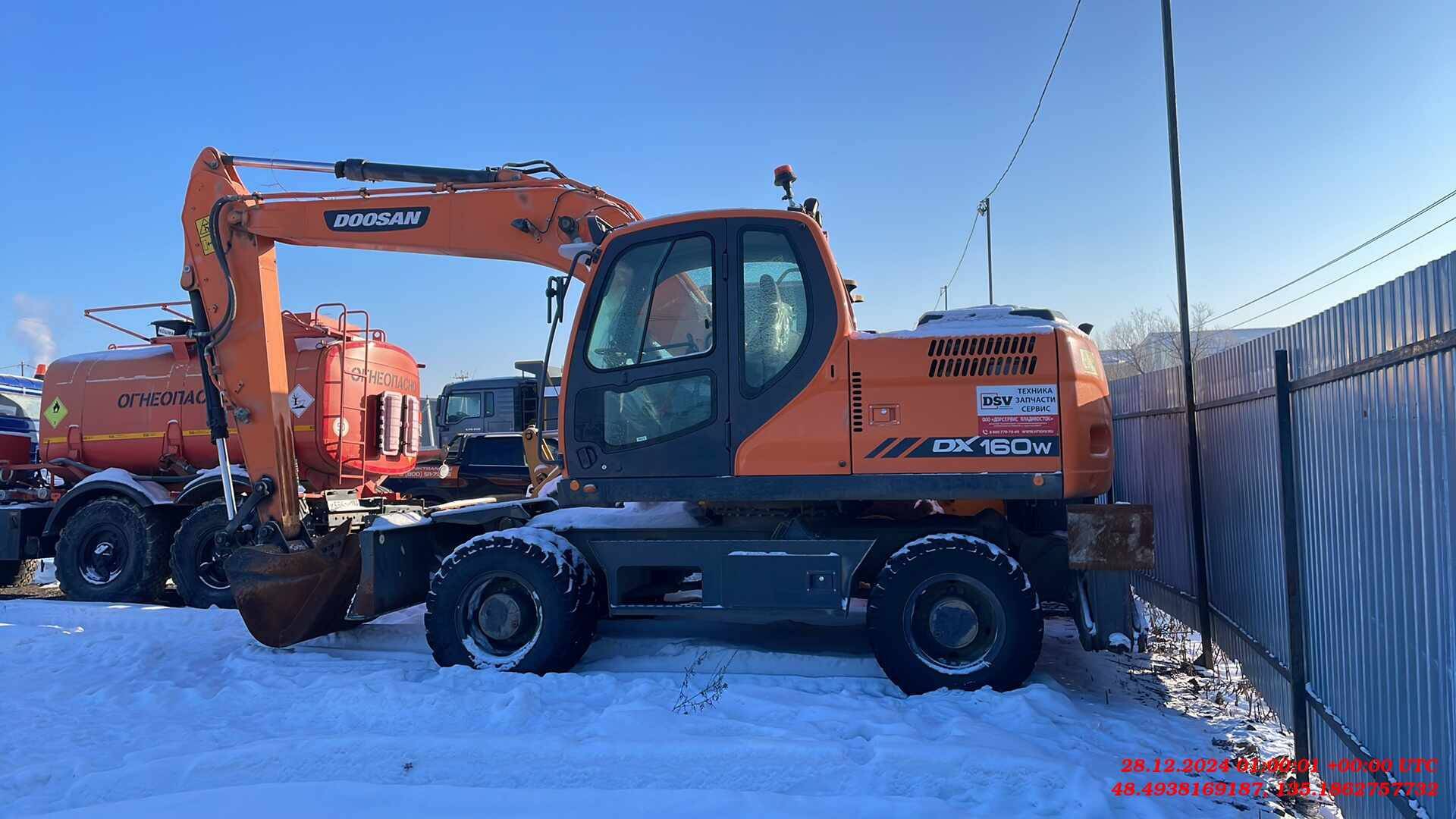 DOOSAN/DEVELON DX160W Лот 000006348