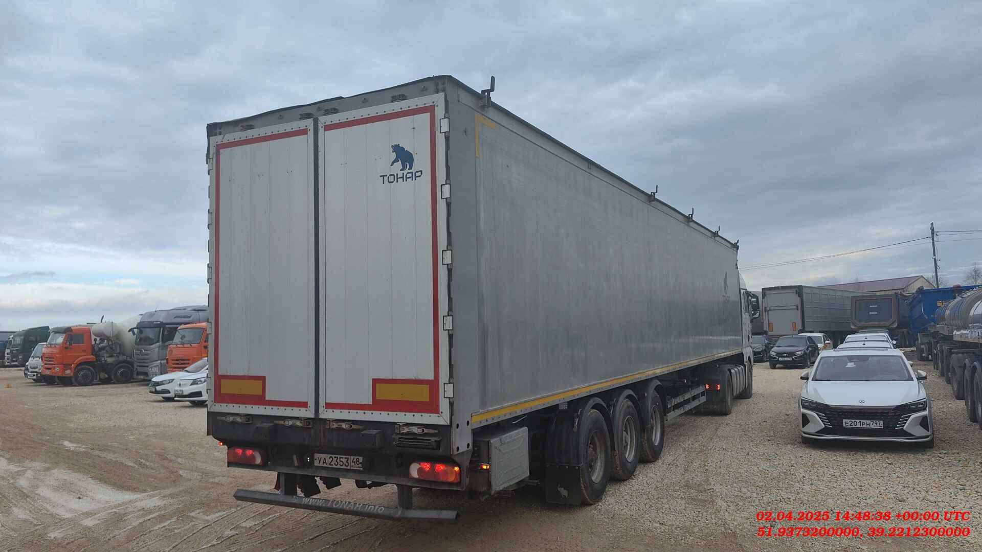 Тонар Со сдвижными полами 95894 (SDP3-89) Лот 000008268