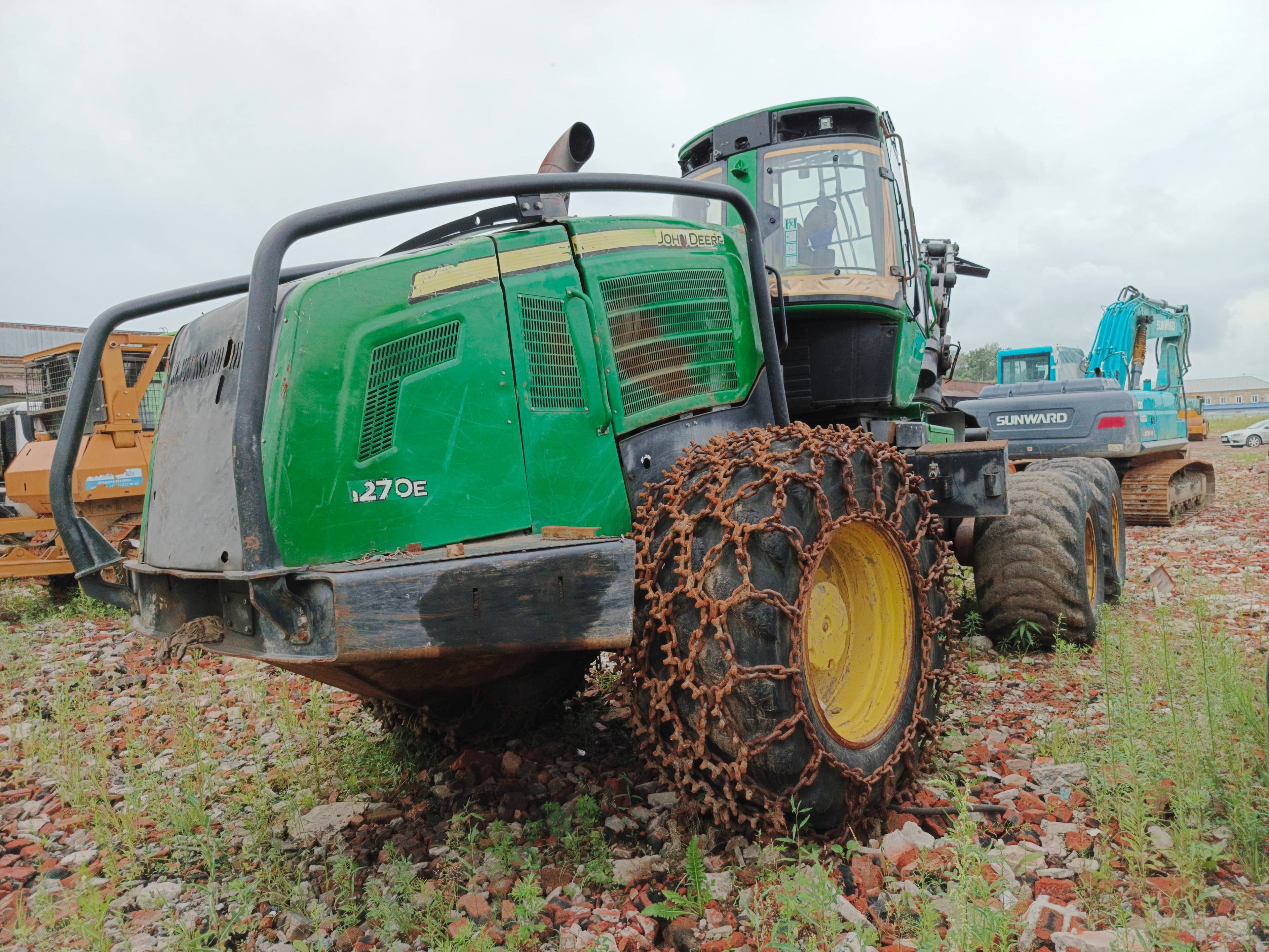 John Deere 1270E Лот 000001281